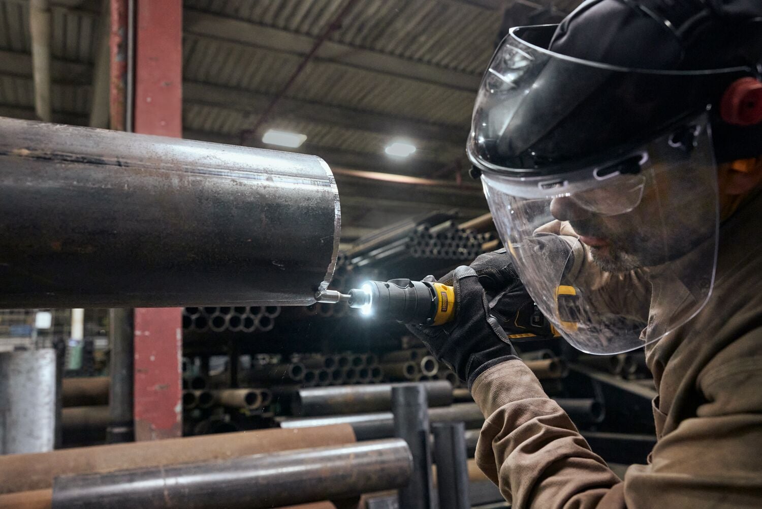 ATOMIC die grinder grinding pipe