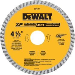 dewalt cutting blade diamond inch dry wet continuous arbor saw rim industrial blades point tuck