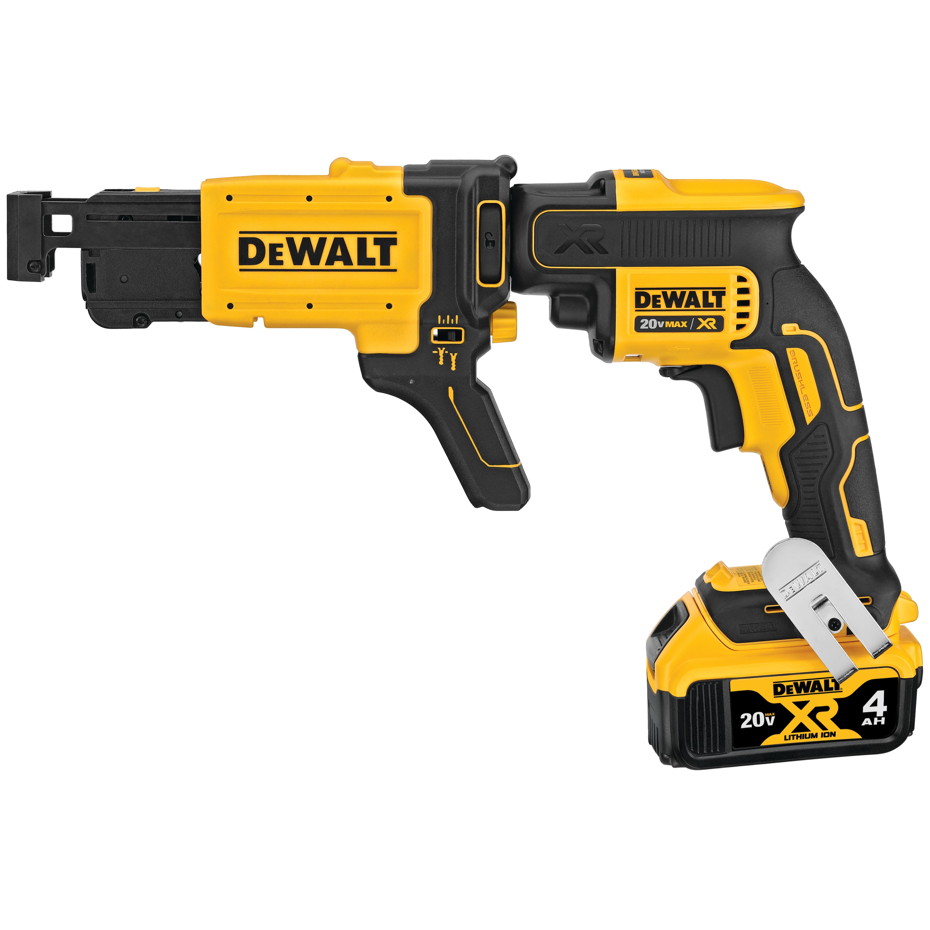 Drywall Screw Gun Kit with Collated Drywall Screwgun Attachment