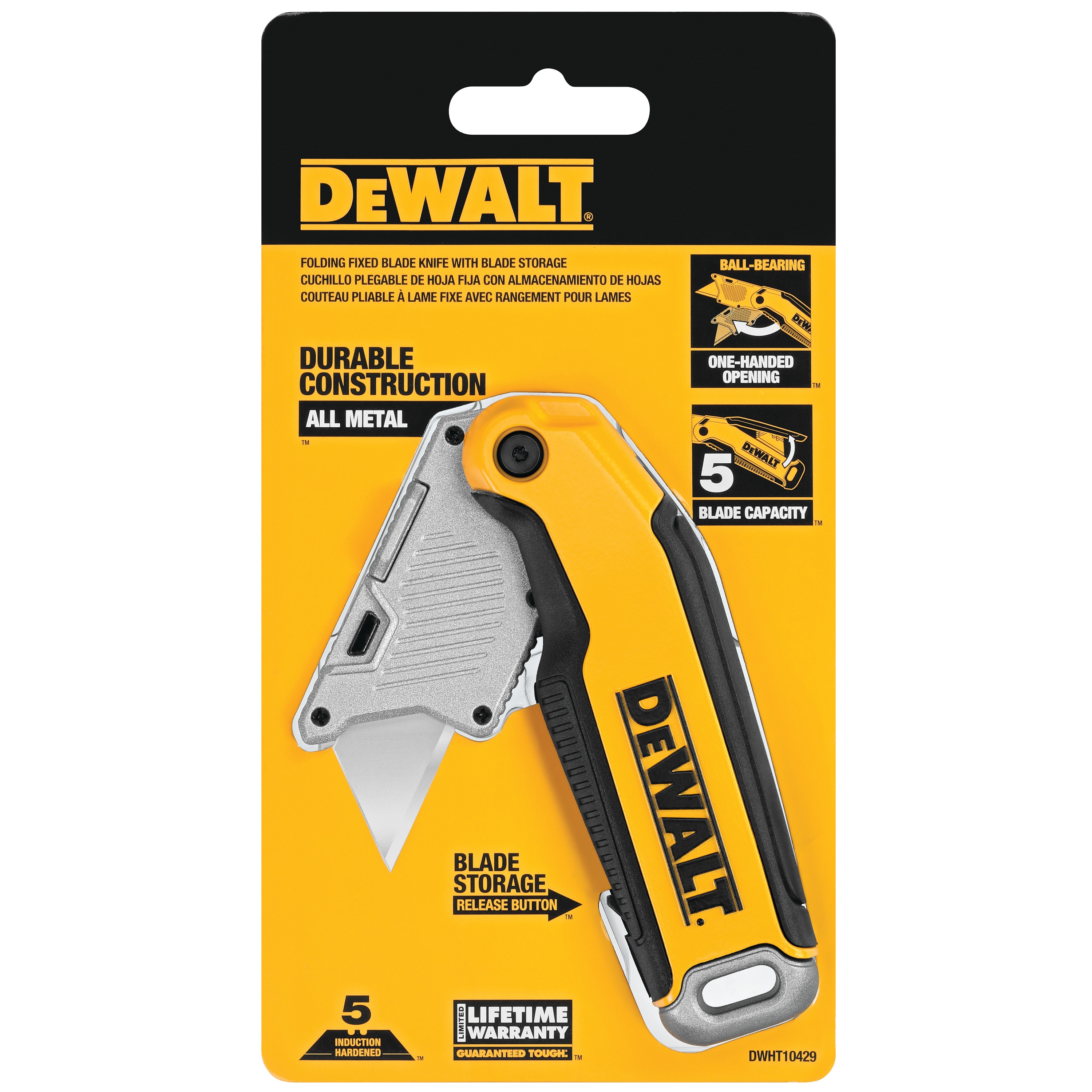 Folding Fixed Blade Utility Knife - DWHT10429 | DEWALT