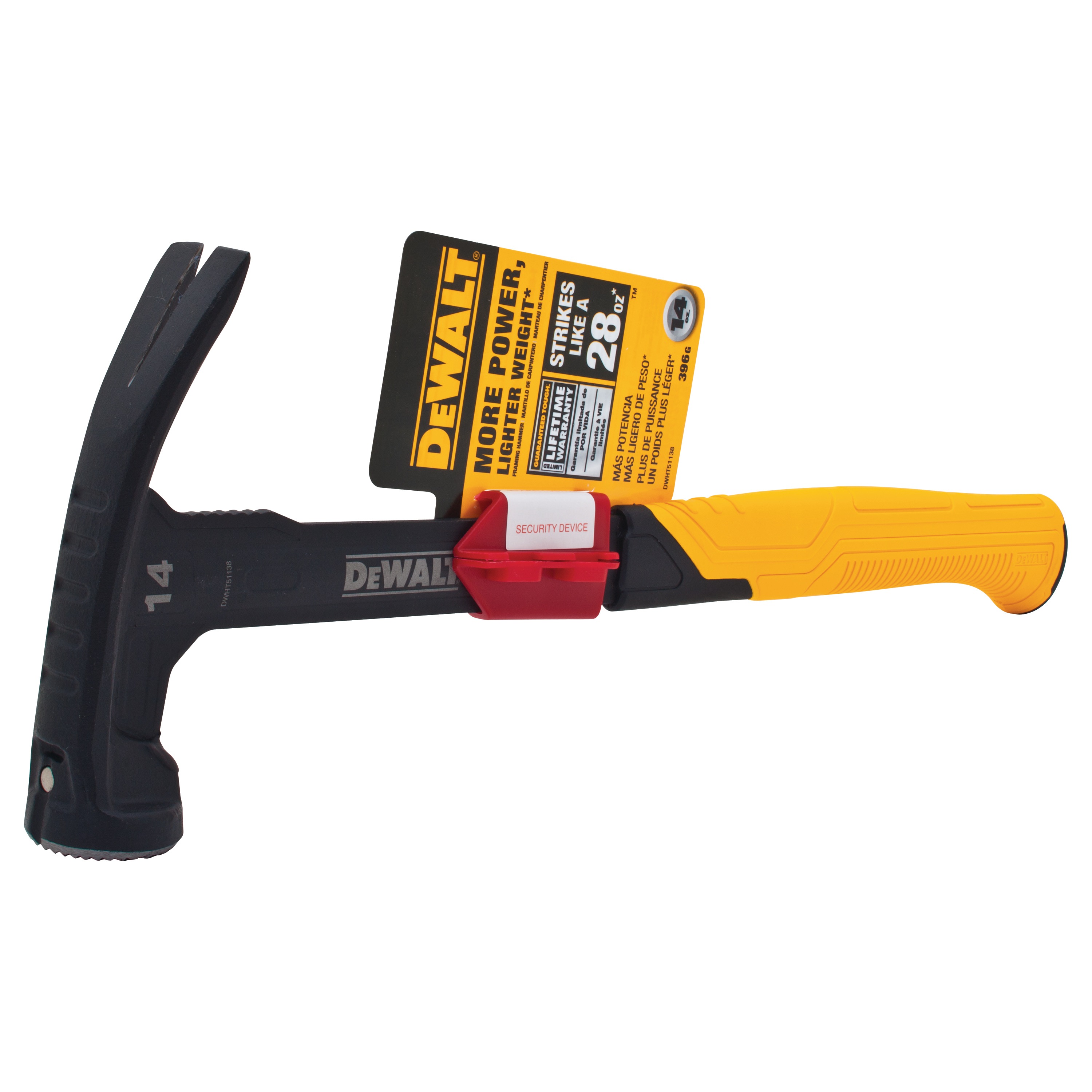 Xp 1 Pc Steel 14 Oz Mig Weld Framing Hammer Dwht51138x Dewalt