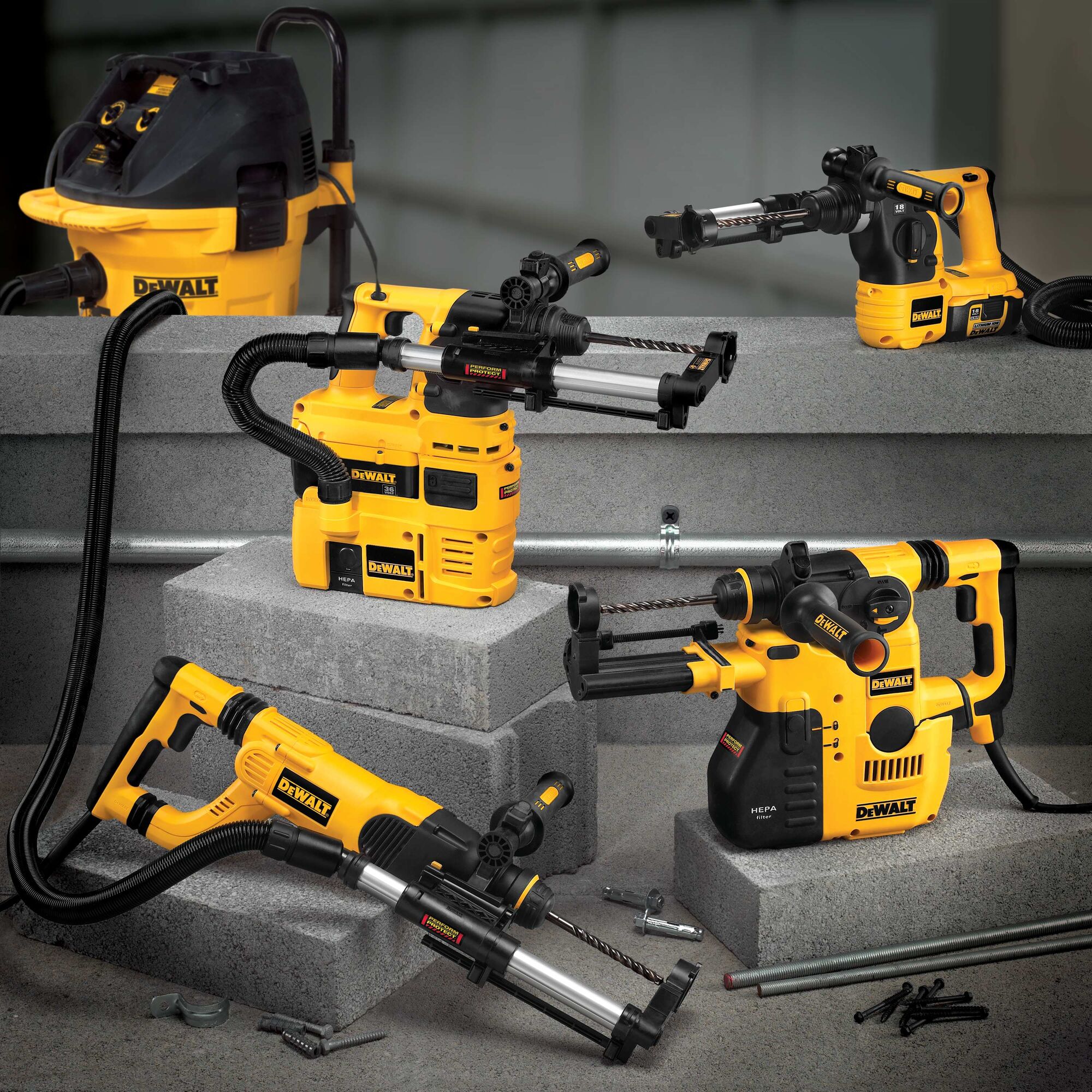 Dewalt 36v sds online hammer drill