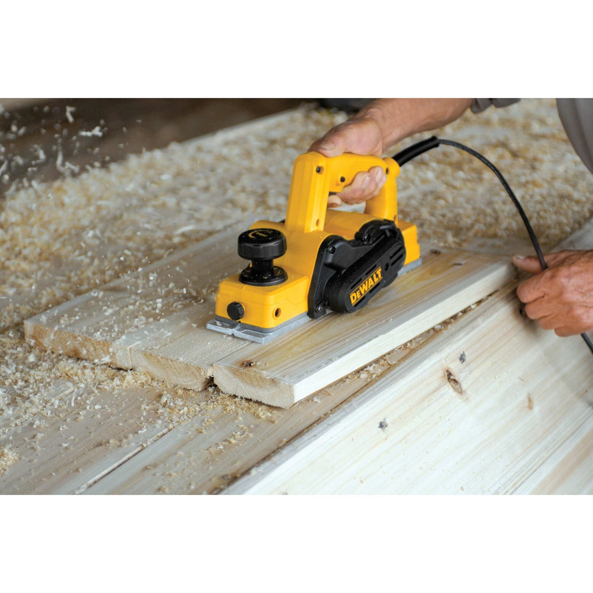 Dewalt hand on sale planer cordless