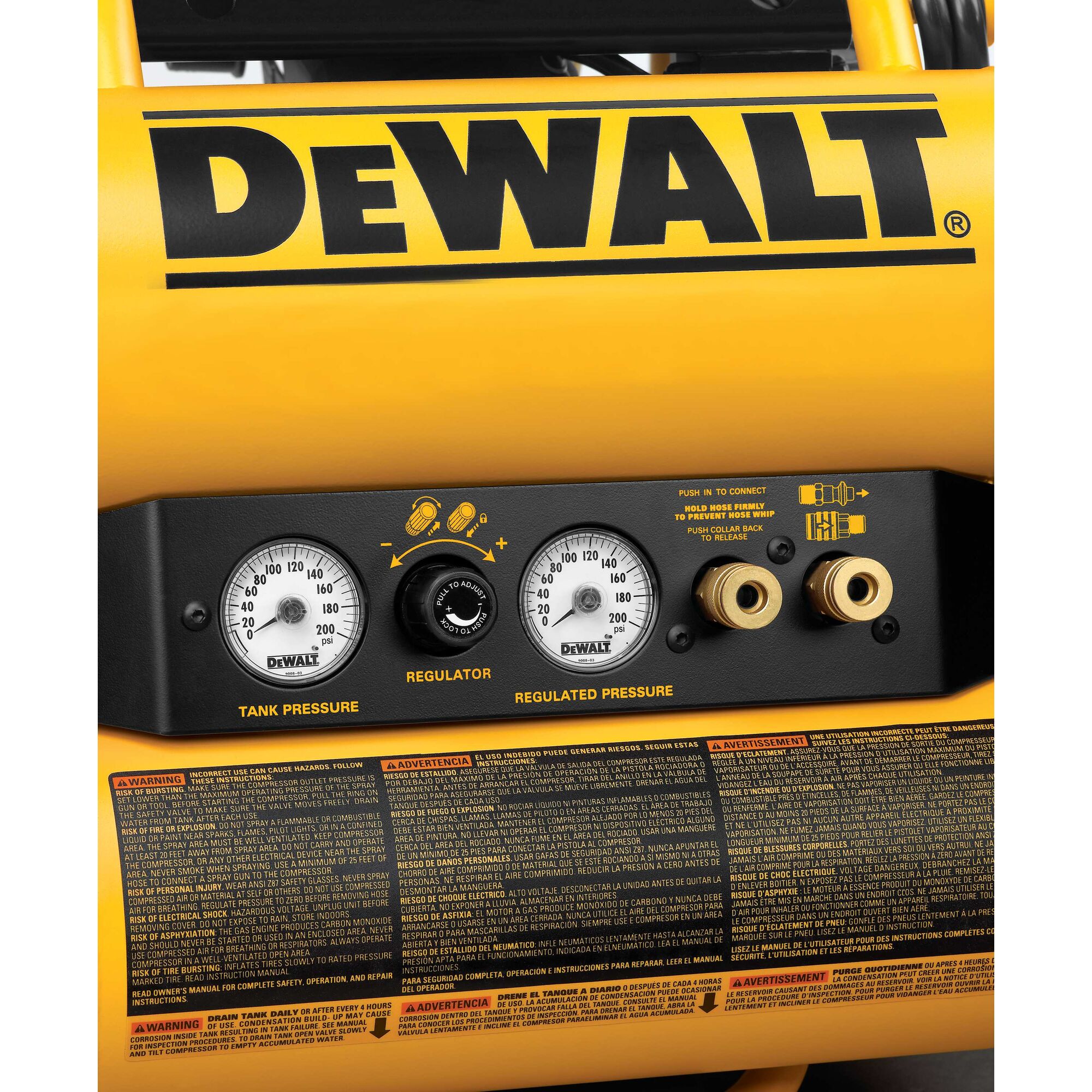 Dewalt d55154 1.1 hp 4 gallon electric air deals compressor