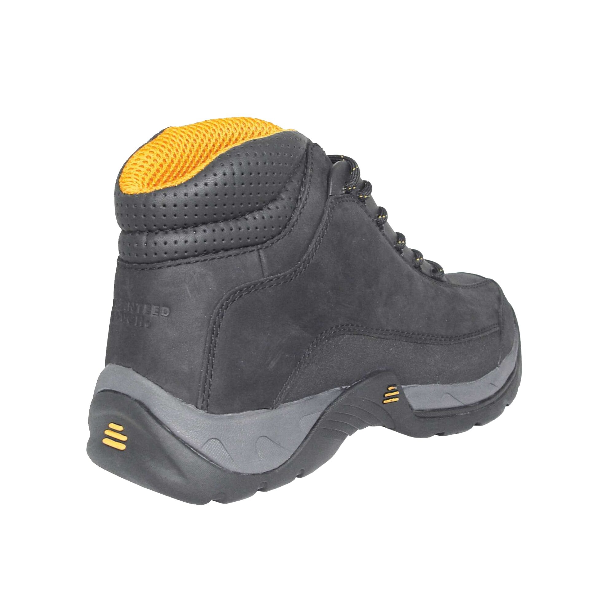 slip on square toe steel toe boots