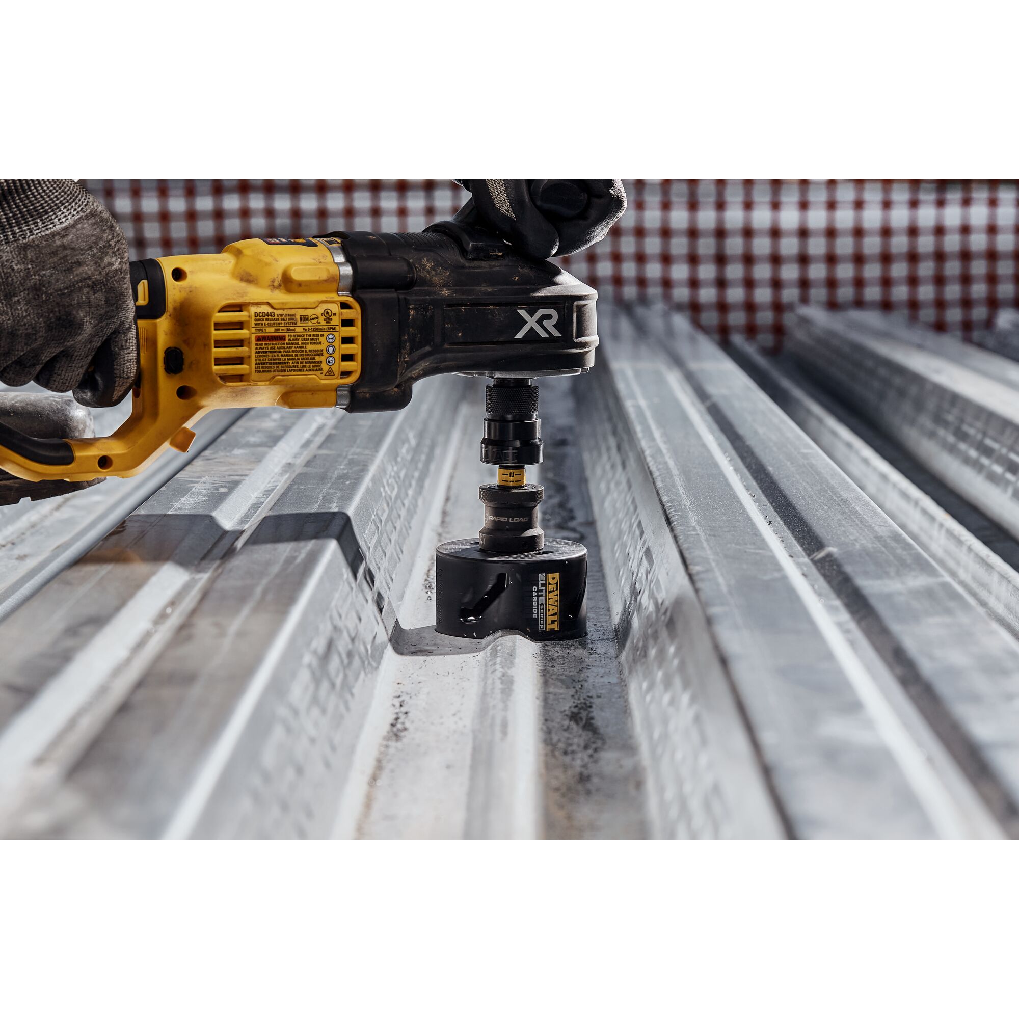 Dewalt hole deals saw drill