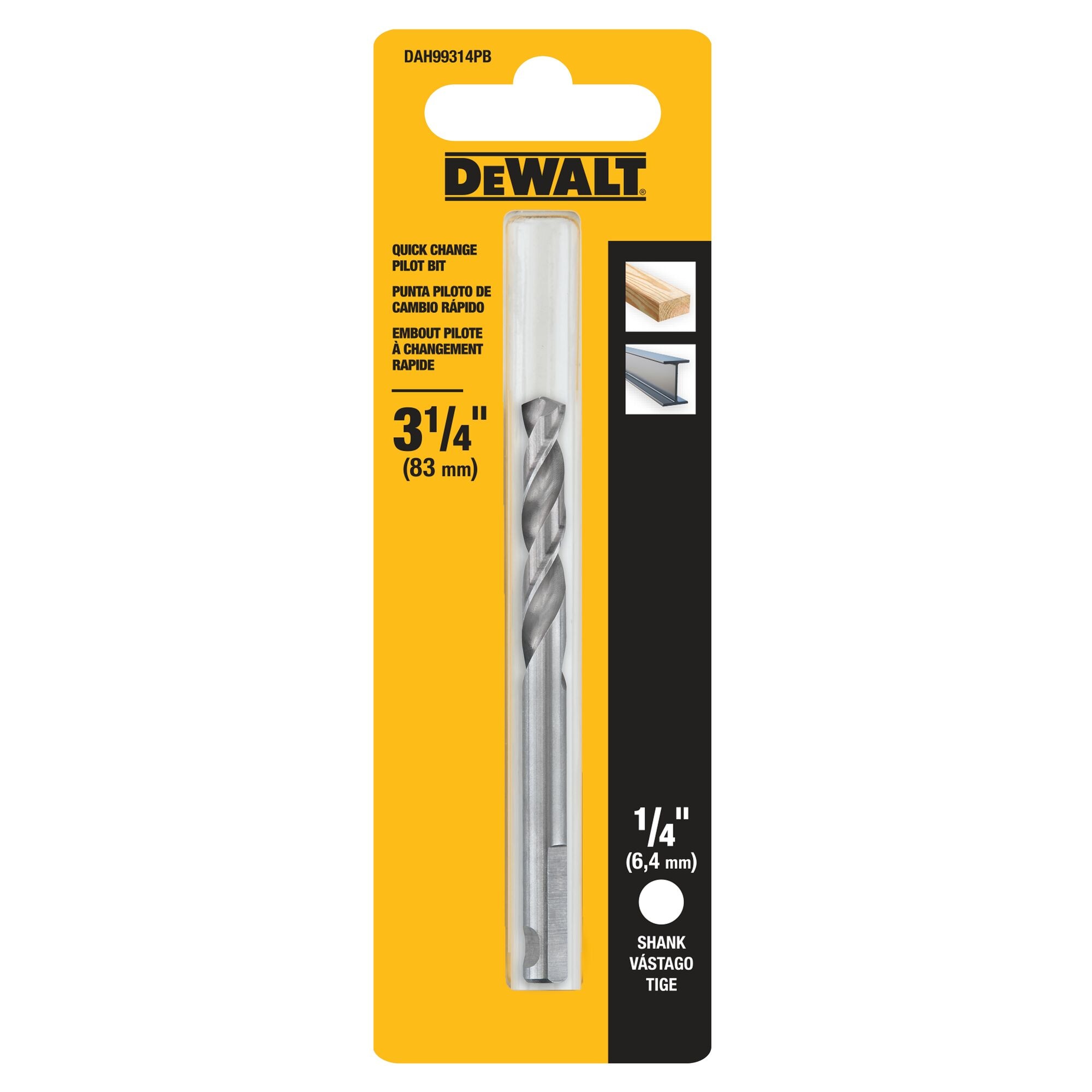 Dewalt hole 2025 drill bit