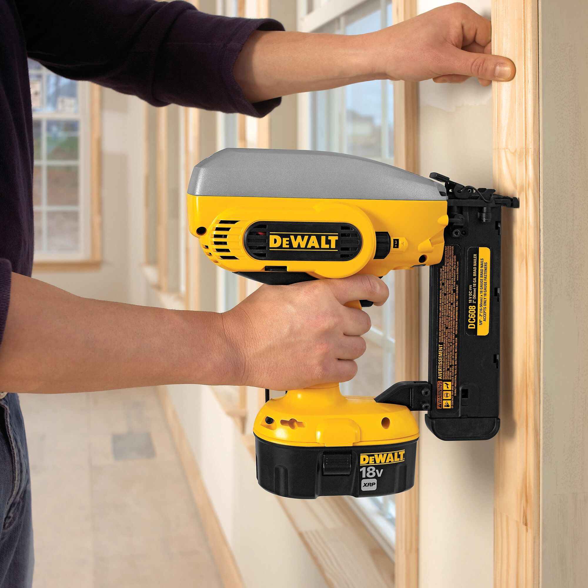 Dewalt electric pin online nailer