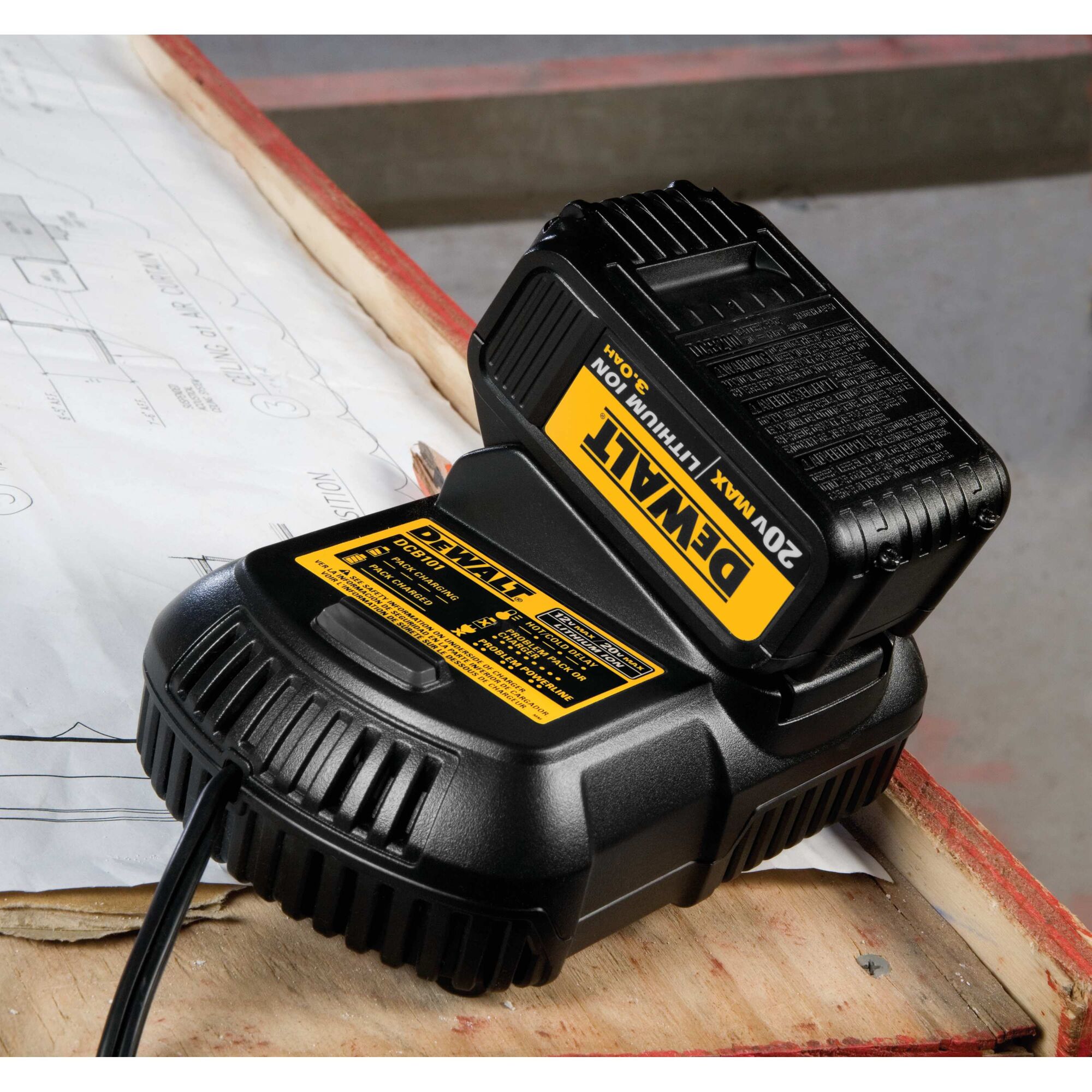 Dewalt battery best sale and charger