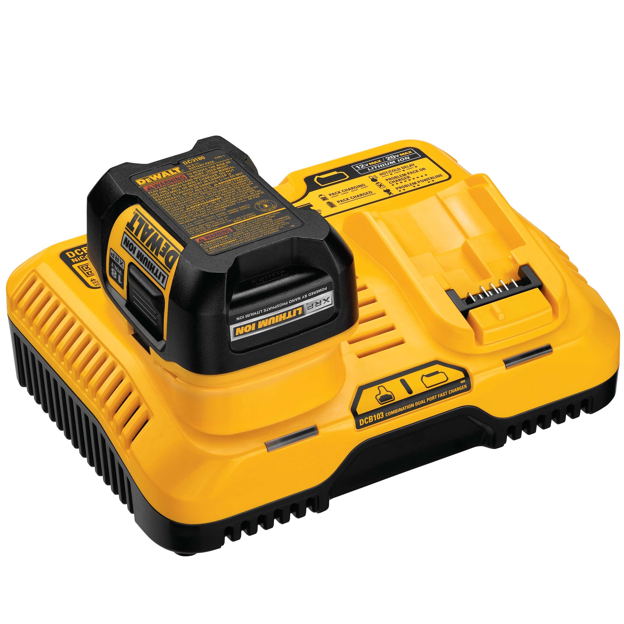 Combination Dual Port Fast Charger DEWALT