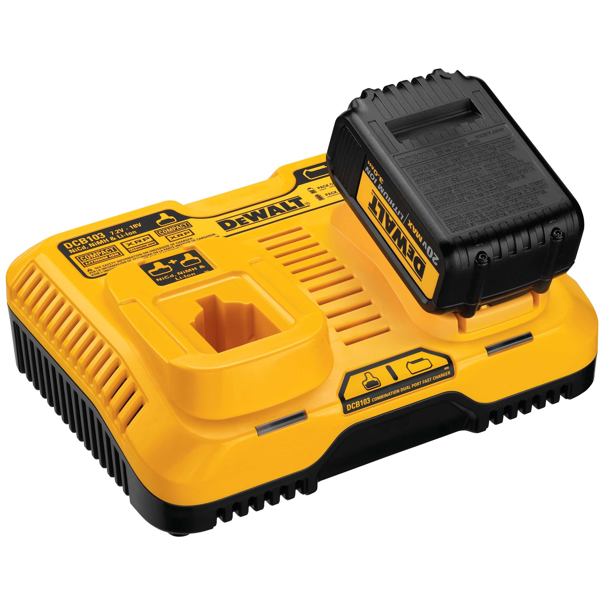 Fast charger for online dewalt 20v