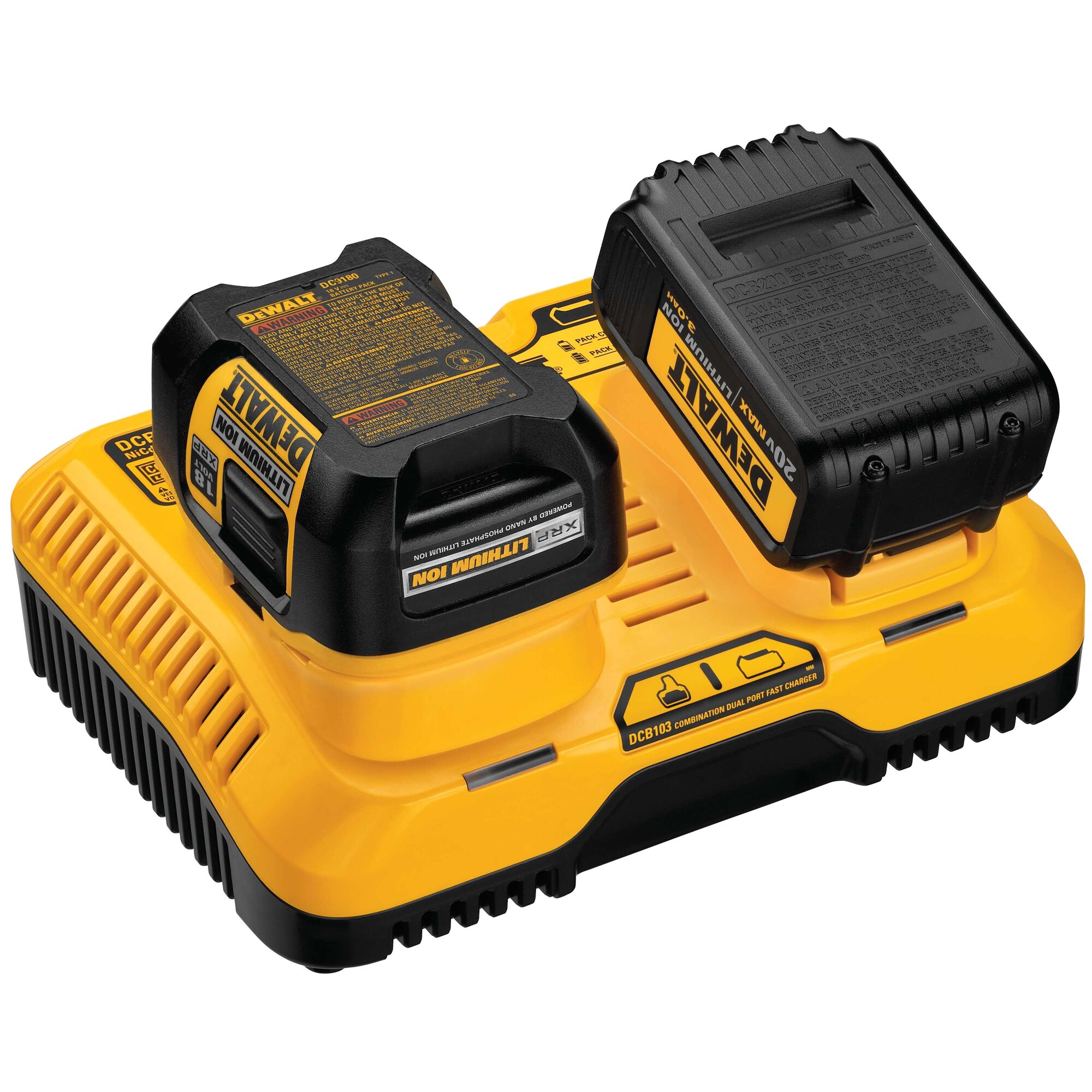 Dewalt fast best sale charger and battery