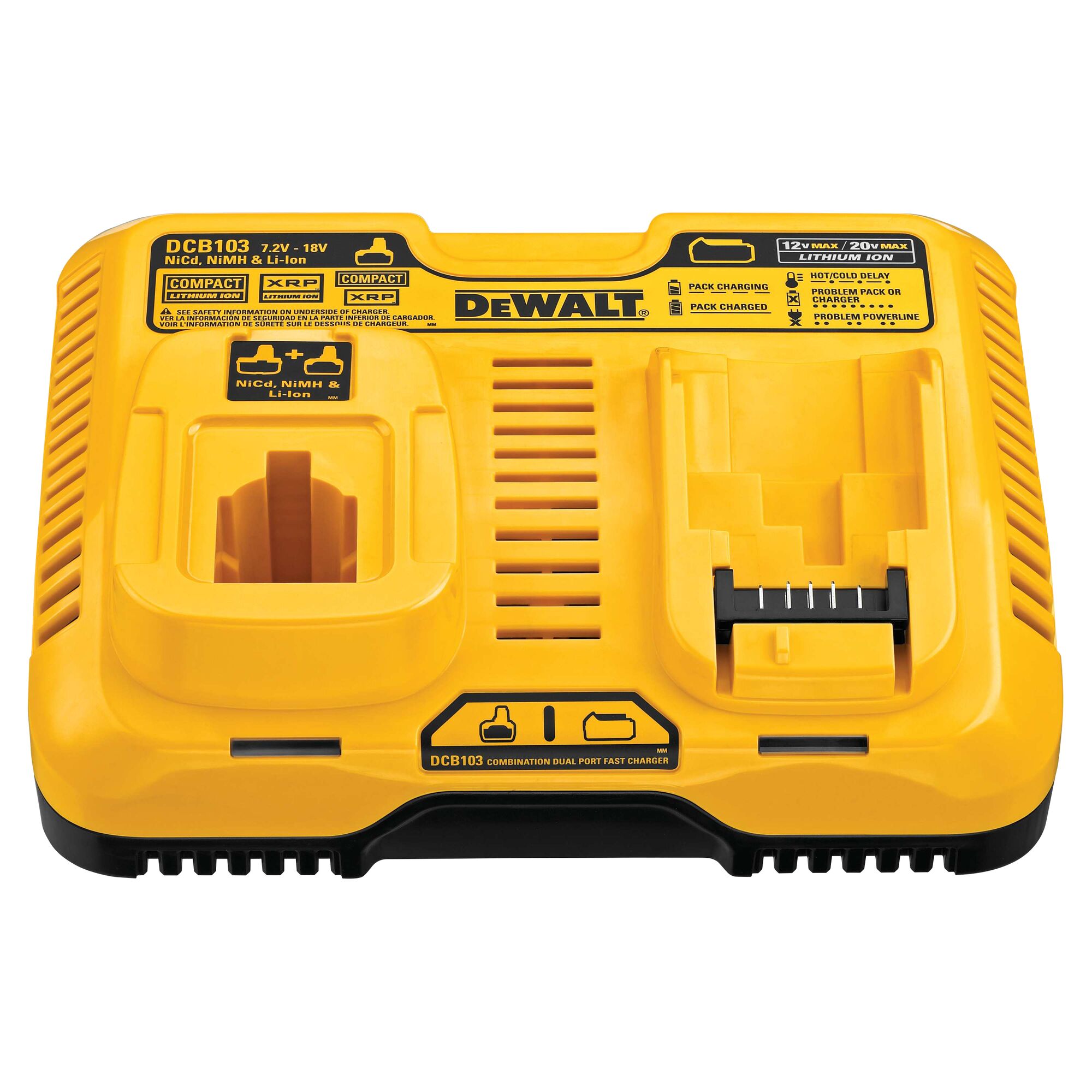 Combination Dual Port Fast Charger DEWALT