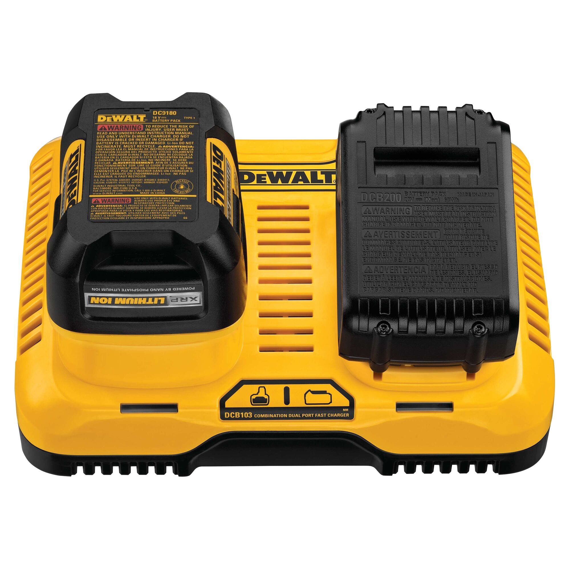 Combination Dual Port Fast Charger DEWALT