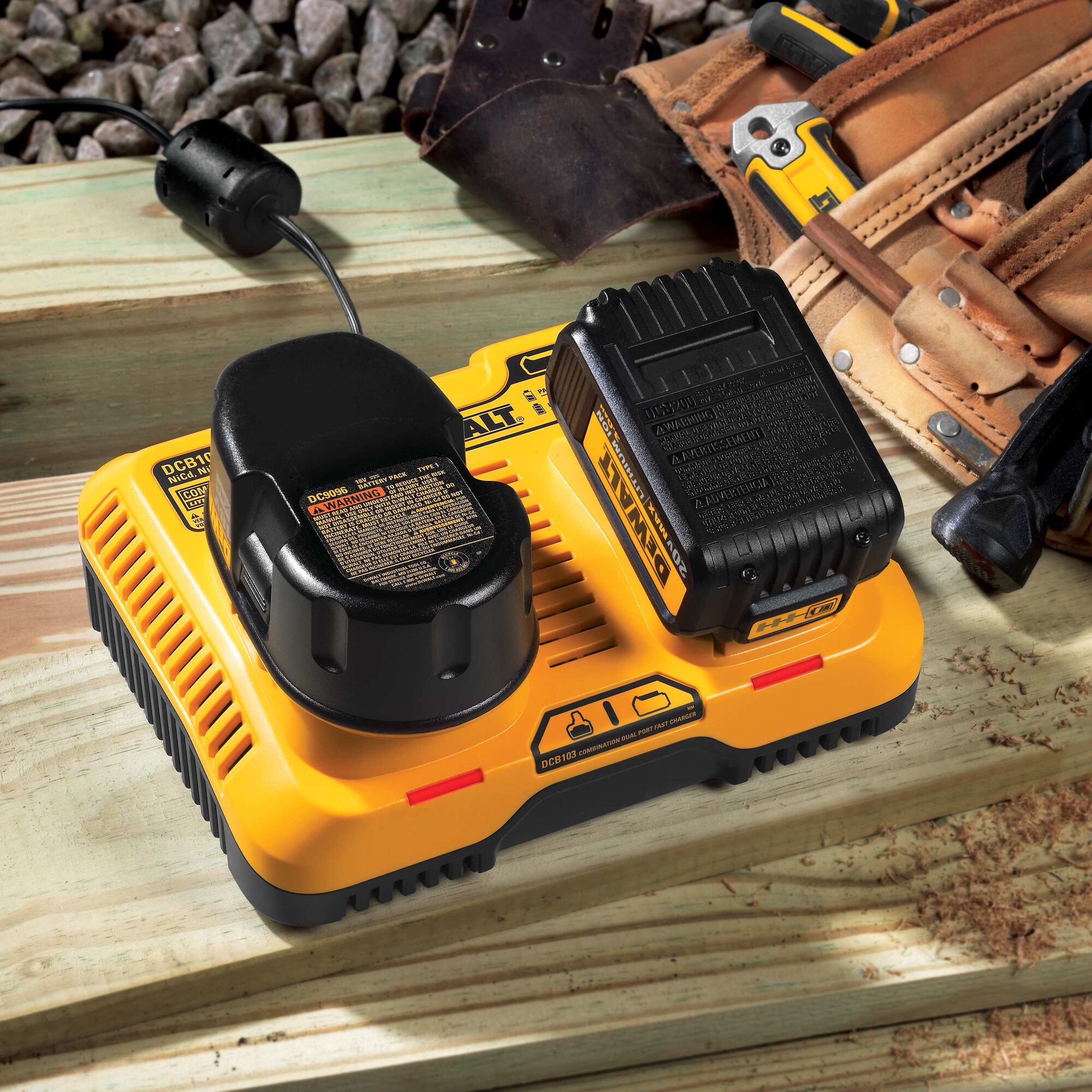 Dewalt twin best sale fast charger