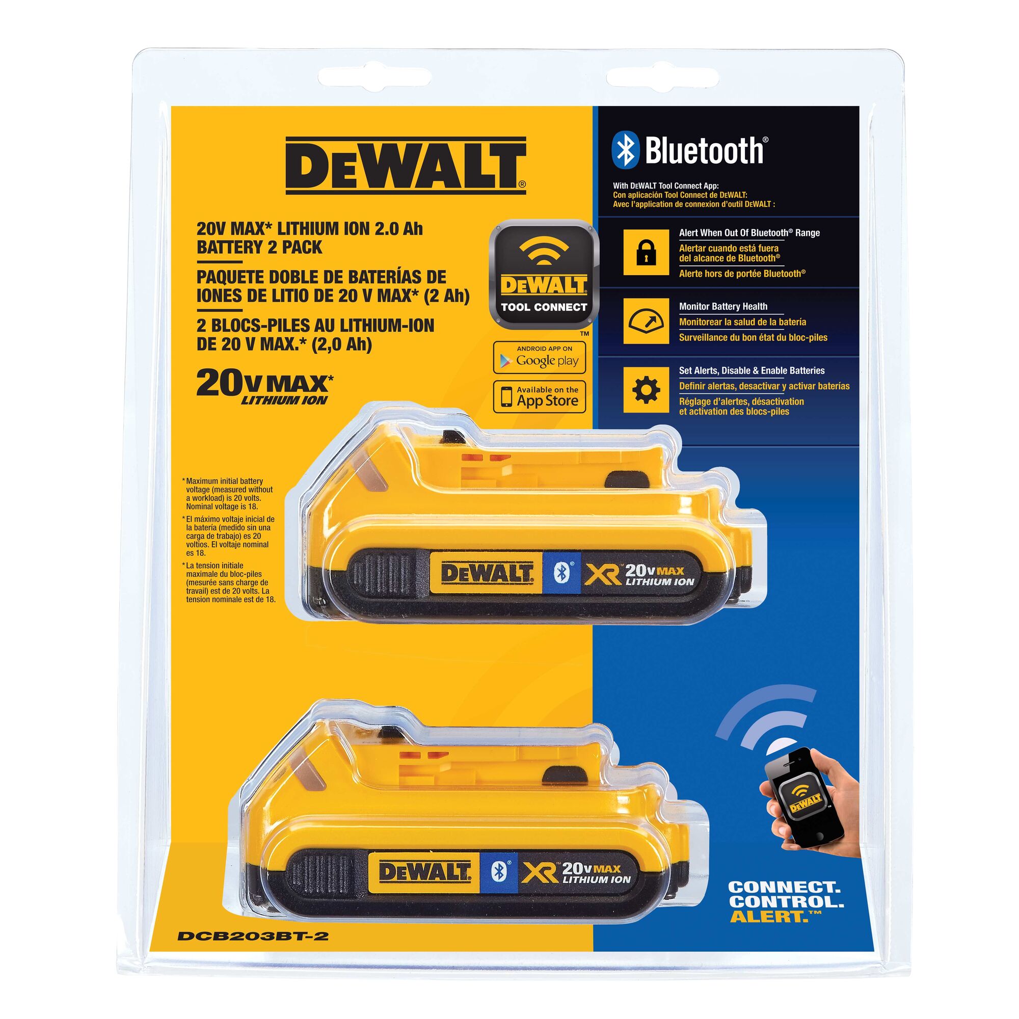 Bluetooth Connected Products - Tool Connect | DEWALT