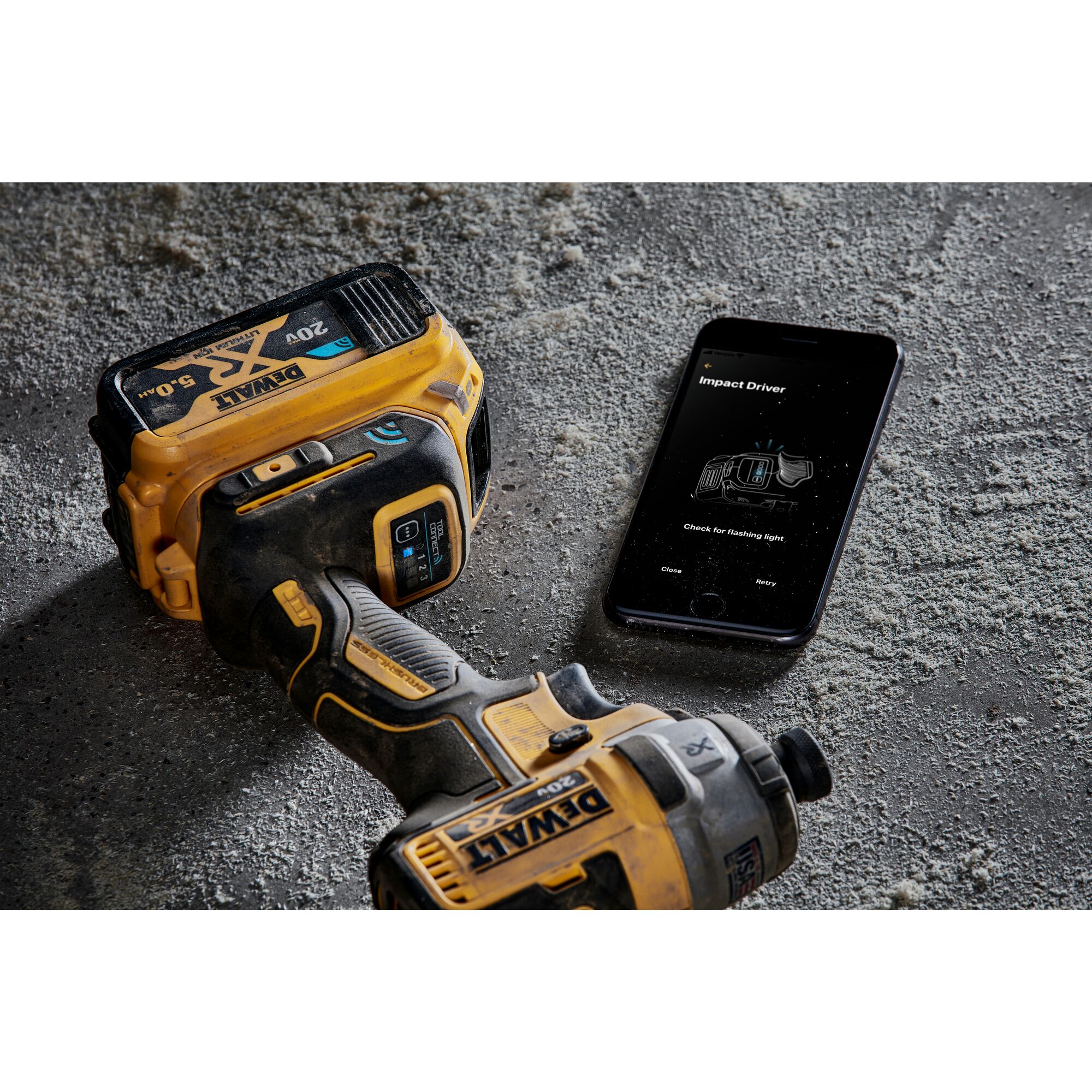 20V MAX Tool Connect 5Ah Battery DEWALT