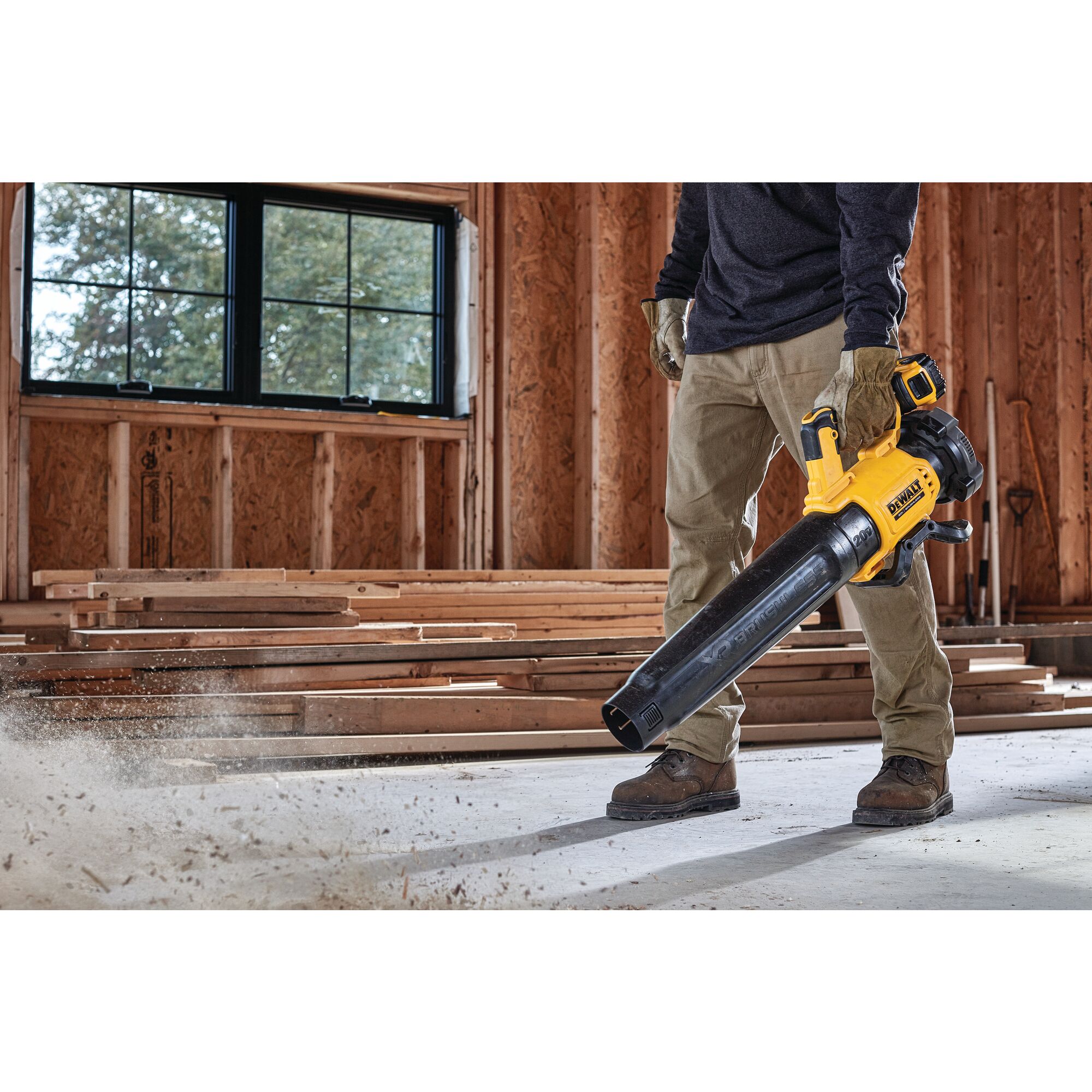 20v leaf blower dewalt hot sale