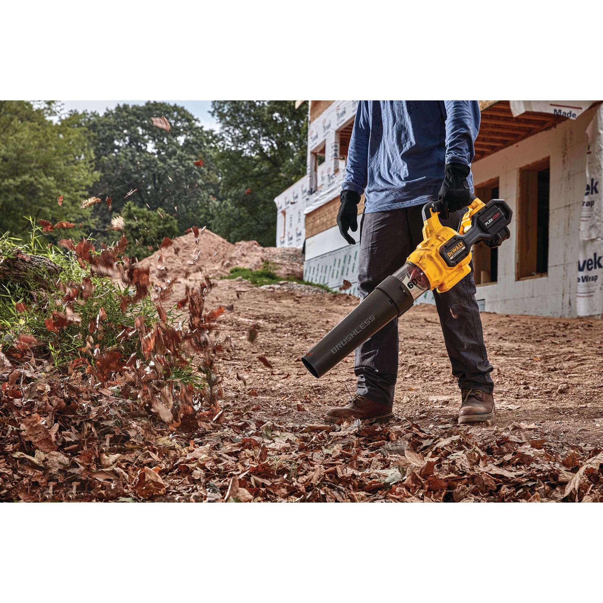 Dewalt cordless leaf blower 60v new arrivals