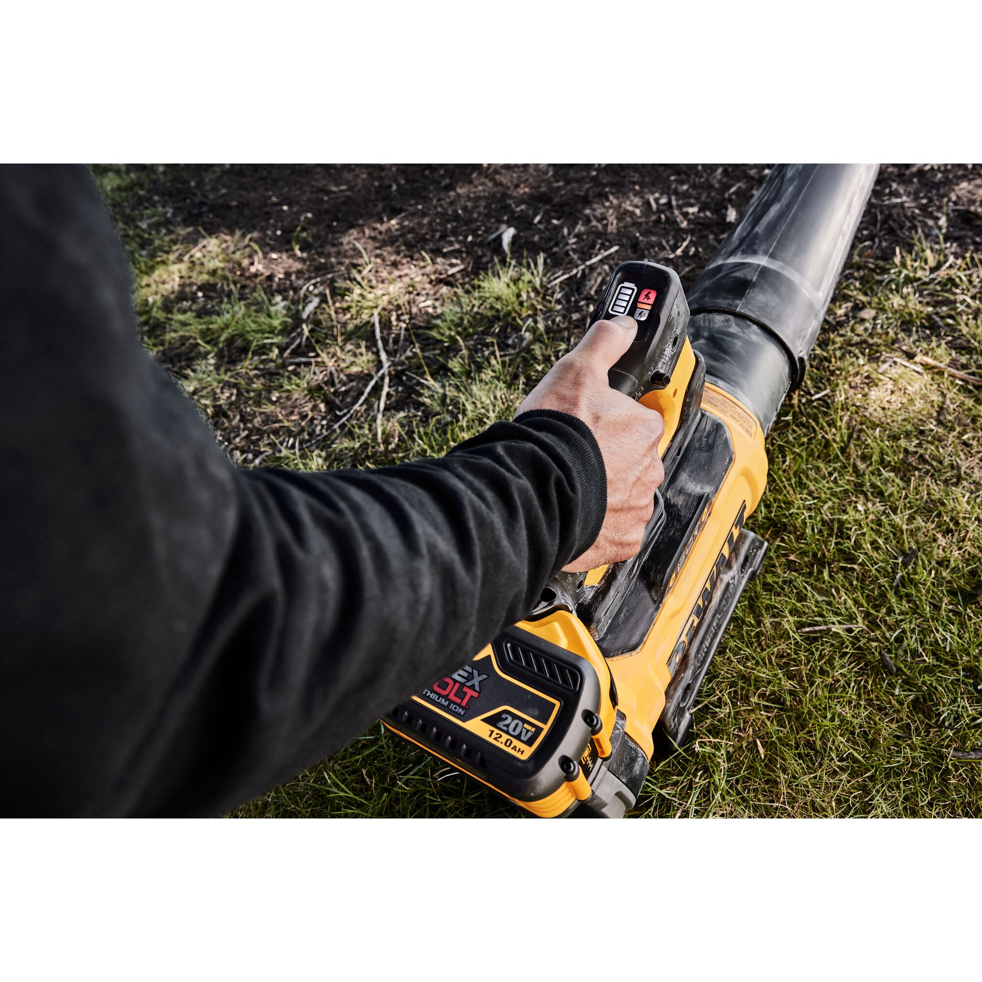 Dewalt backpack best sale blower 60v