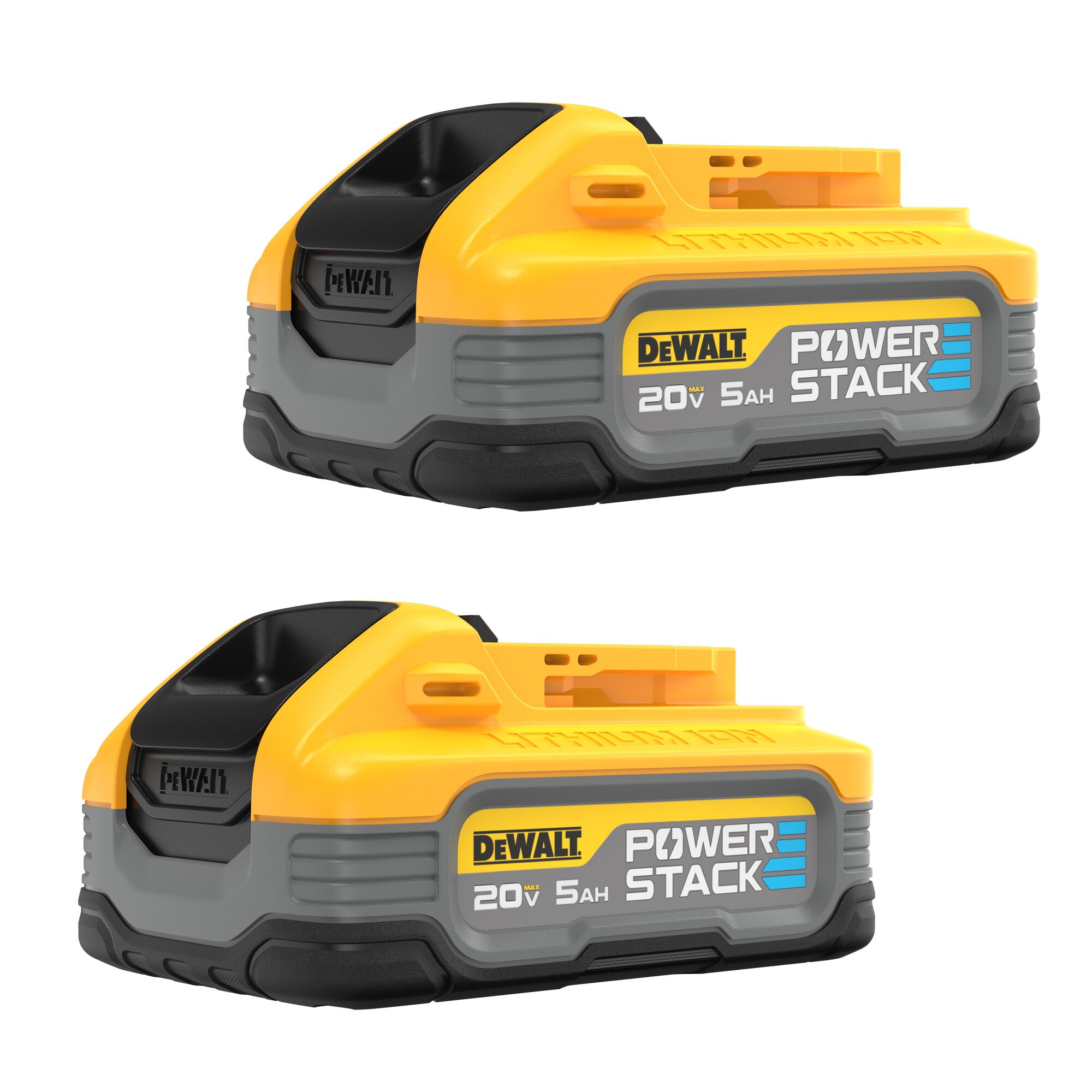 Dewalt PowerStack Battery Size Comparison