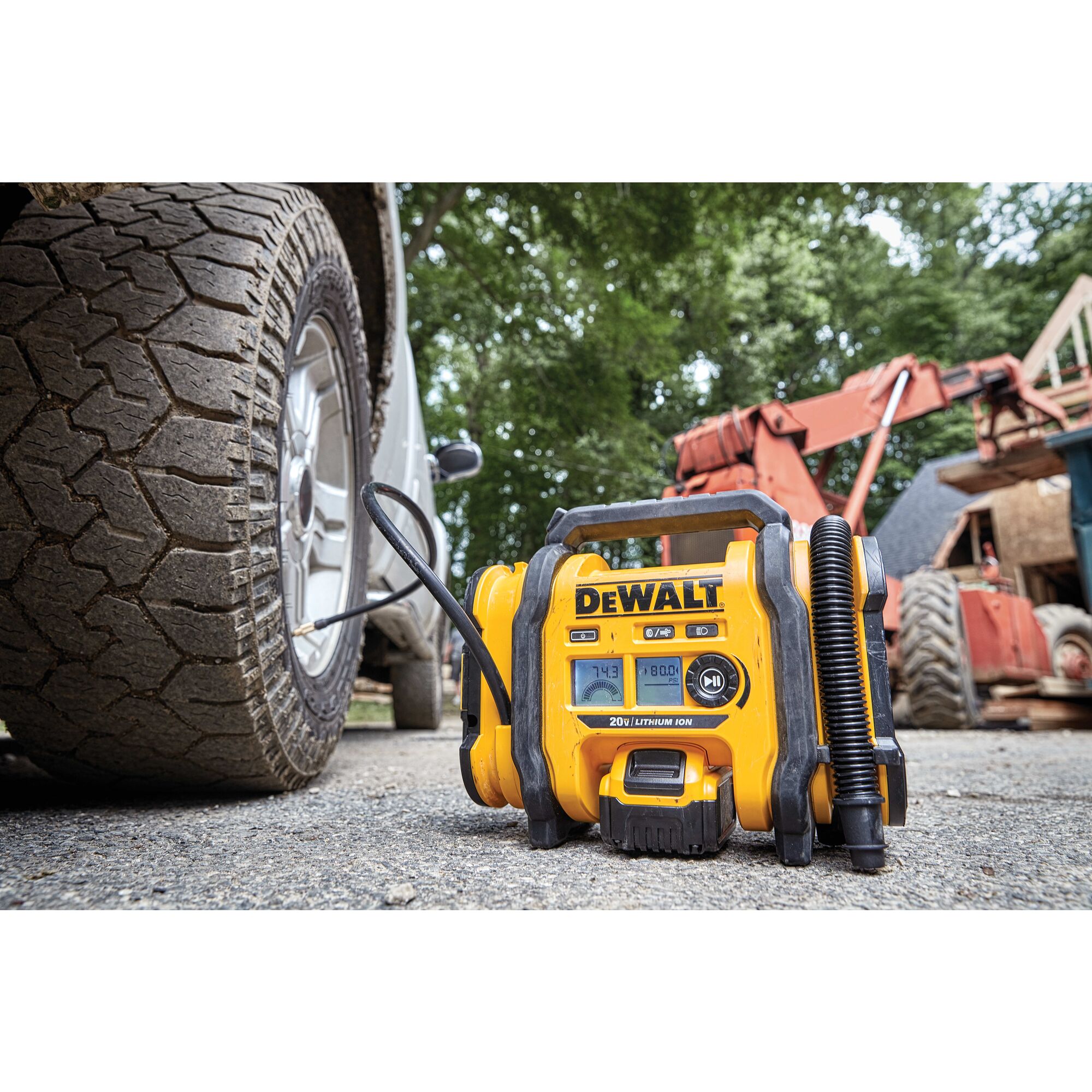 Dewalt portable deals air pump