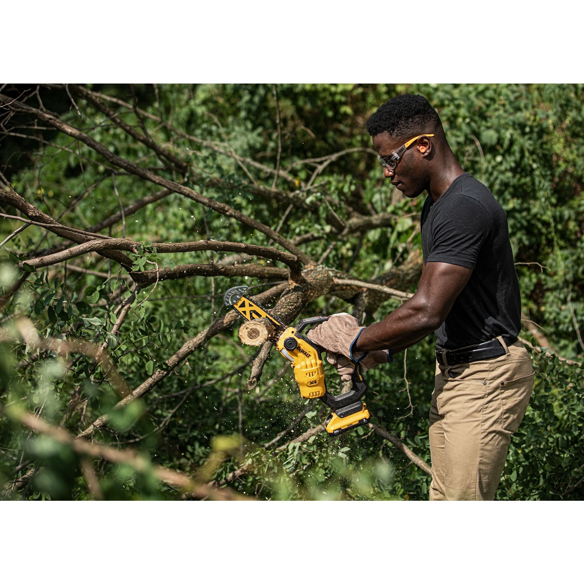 Dewalt 20 volt online cordless chainsaw