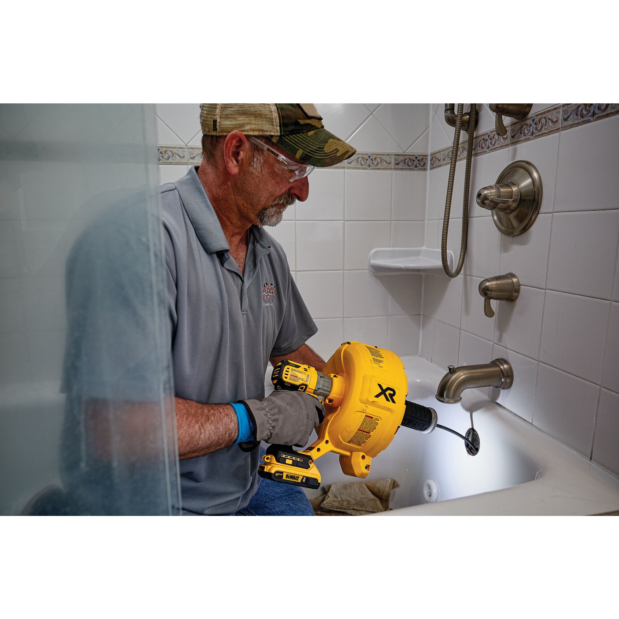 Dewalt cordless drain deals snake