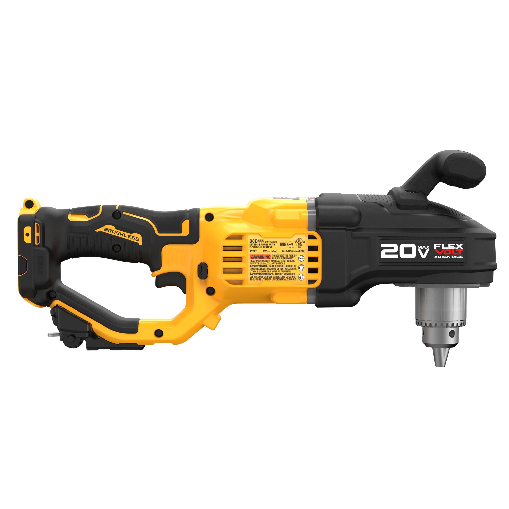 Dewalt flexvolt clearance hole hawg