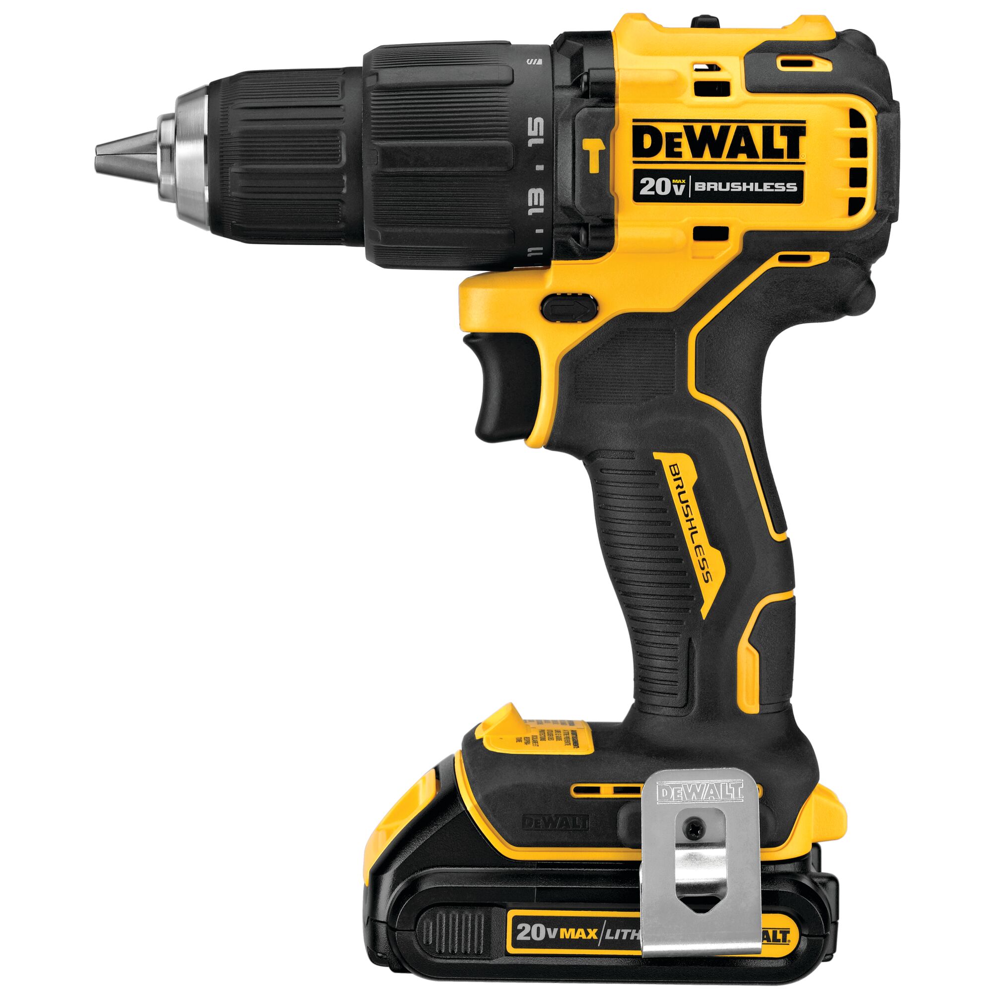 ATOMIC™ 20V MAX* Brushless Cordless Compact 1/2 in. Hammer Drill