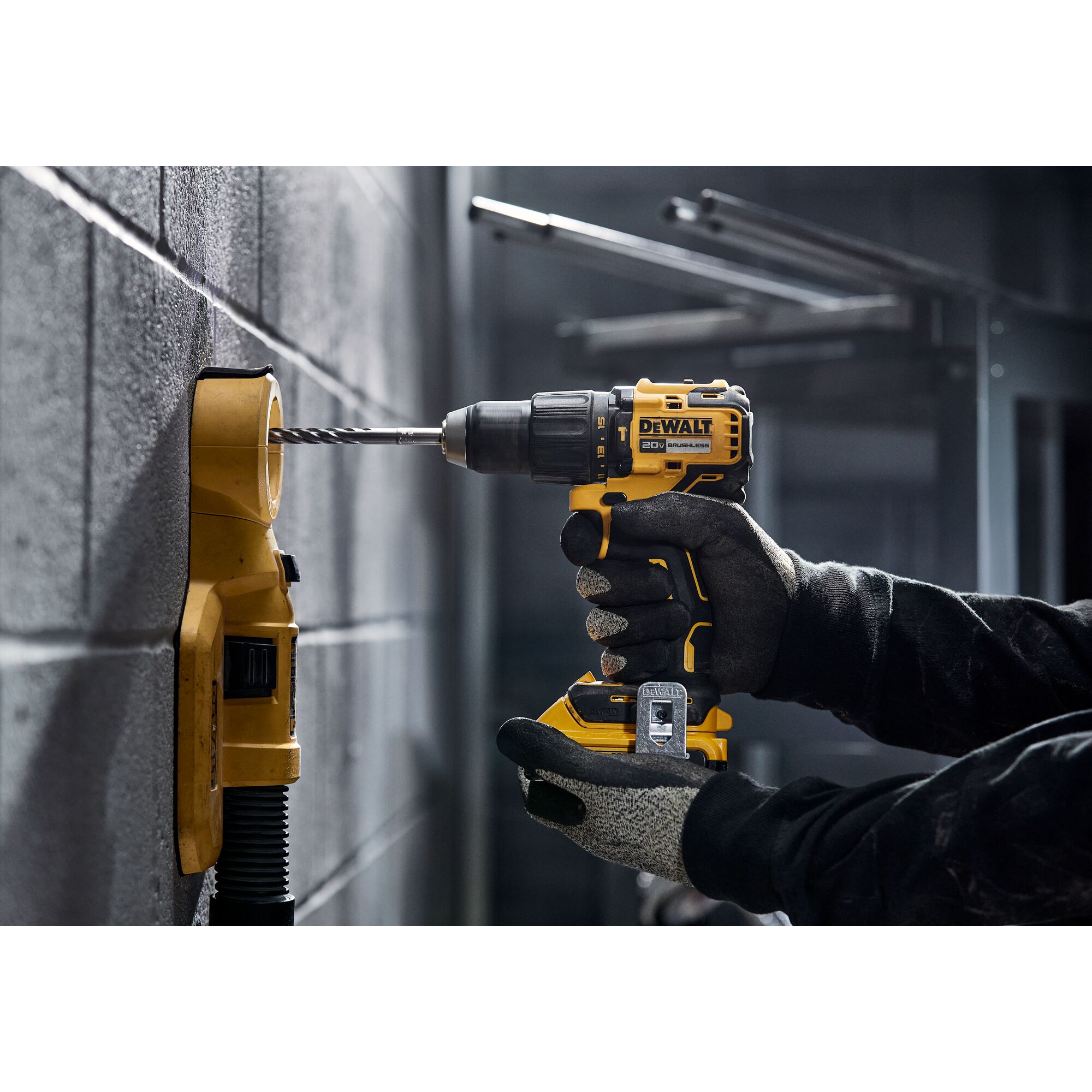 Dewalt drill hammer discount setting