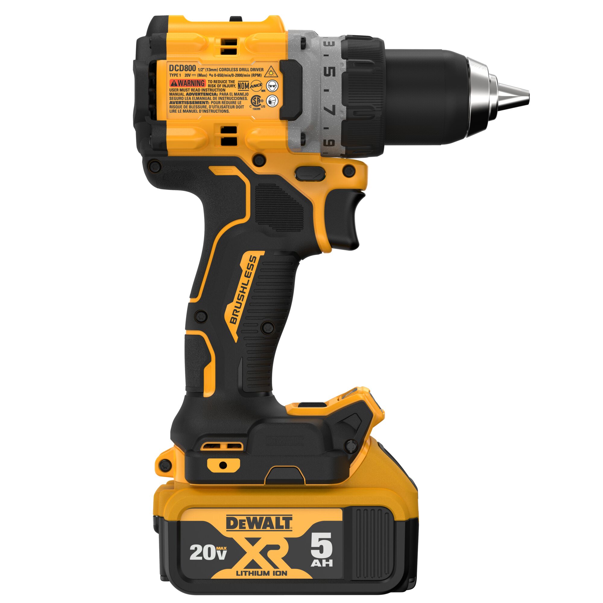 20V MAX XR Brushless Cordless 1 2 in. Drill Driver Kit DEWALT