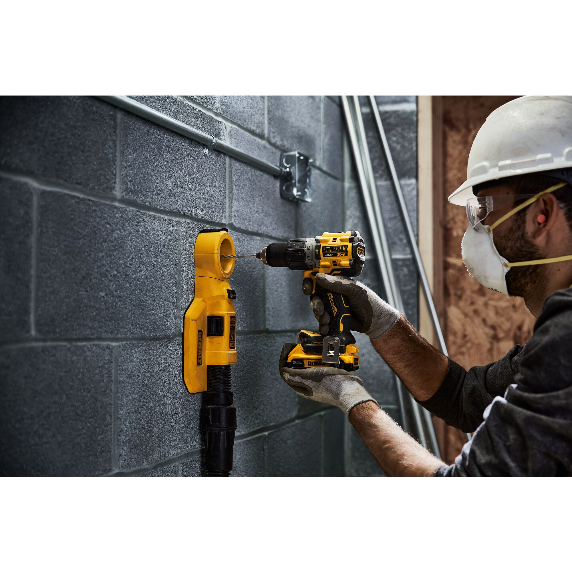 20V MAX XR Brushless Cordless 1 2 in. Hammer Drill Driver Tool