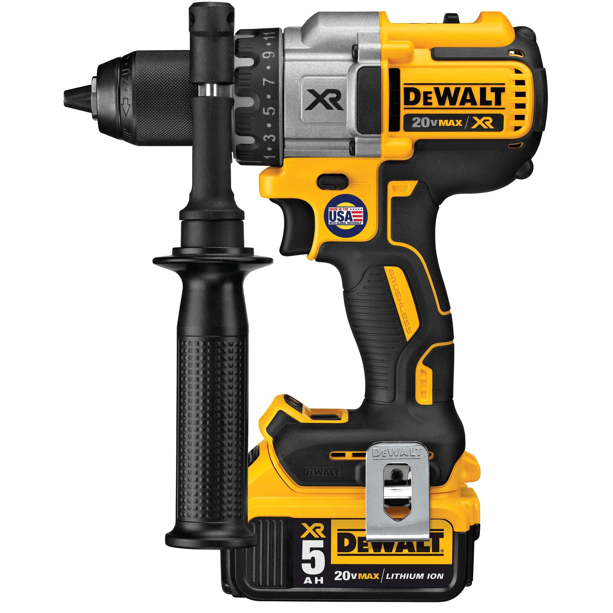 20V MAX XR Brushless Cordless 3 Speed Drill Driver Kit DEWALT