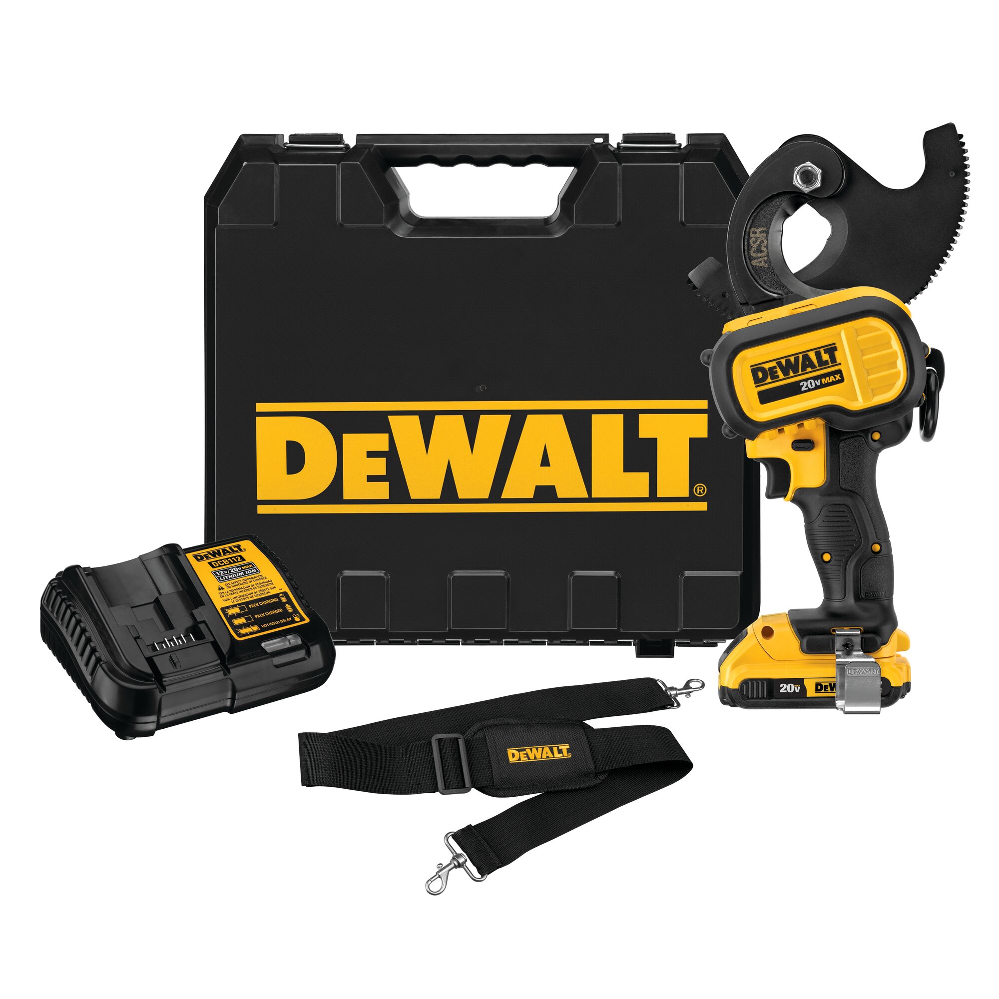 20V MAX Cordless ACSR Cable Cutting Tool Kit DEWALT