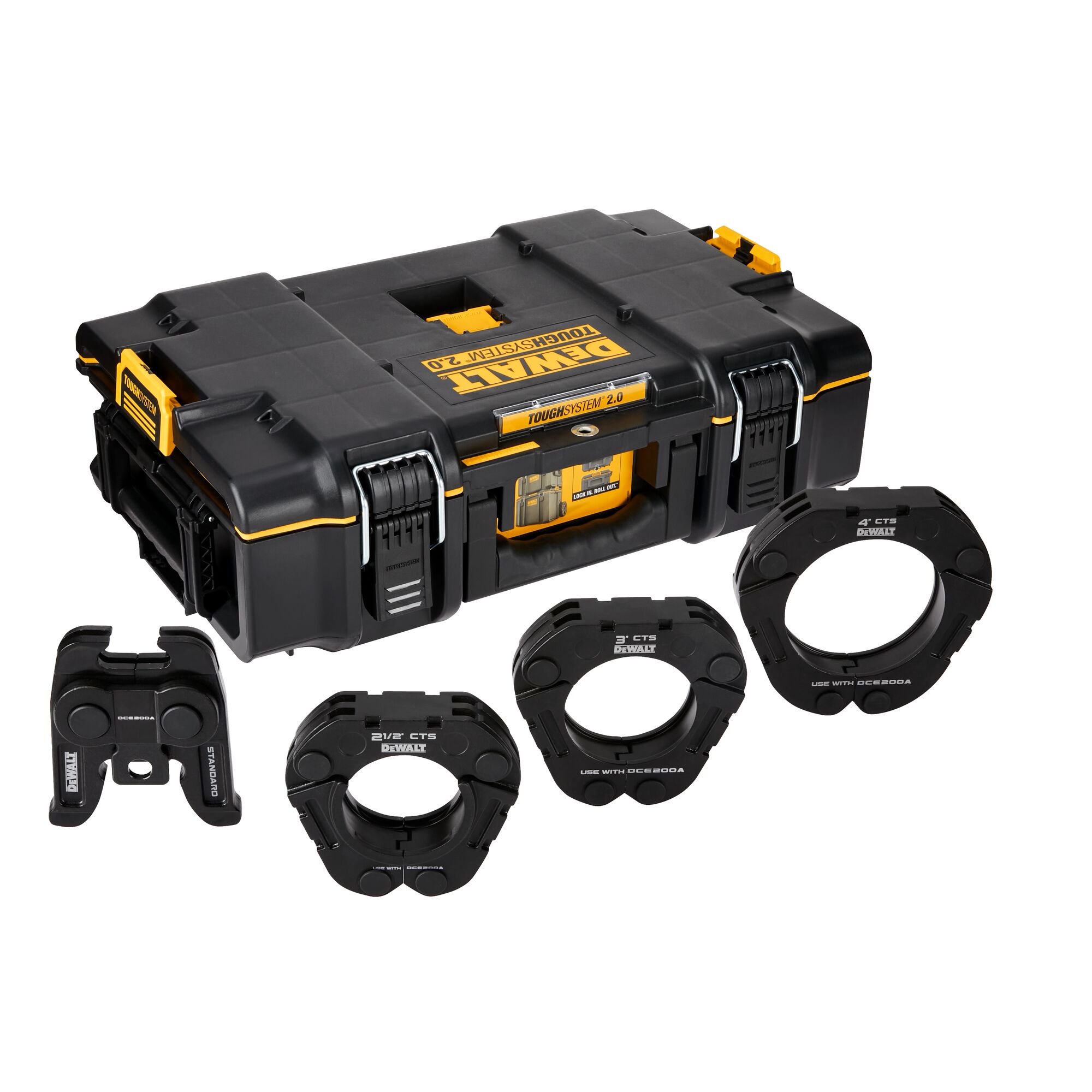 2 1 2 in. to 4 in. Standard CTS Press Rings and Actuator Kit DEWALT