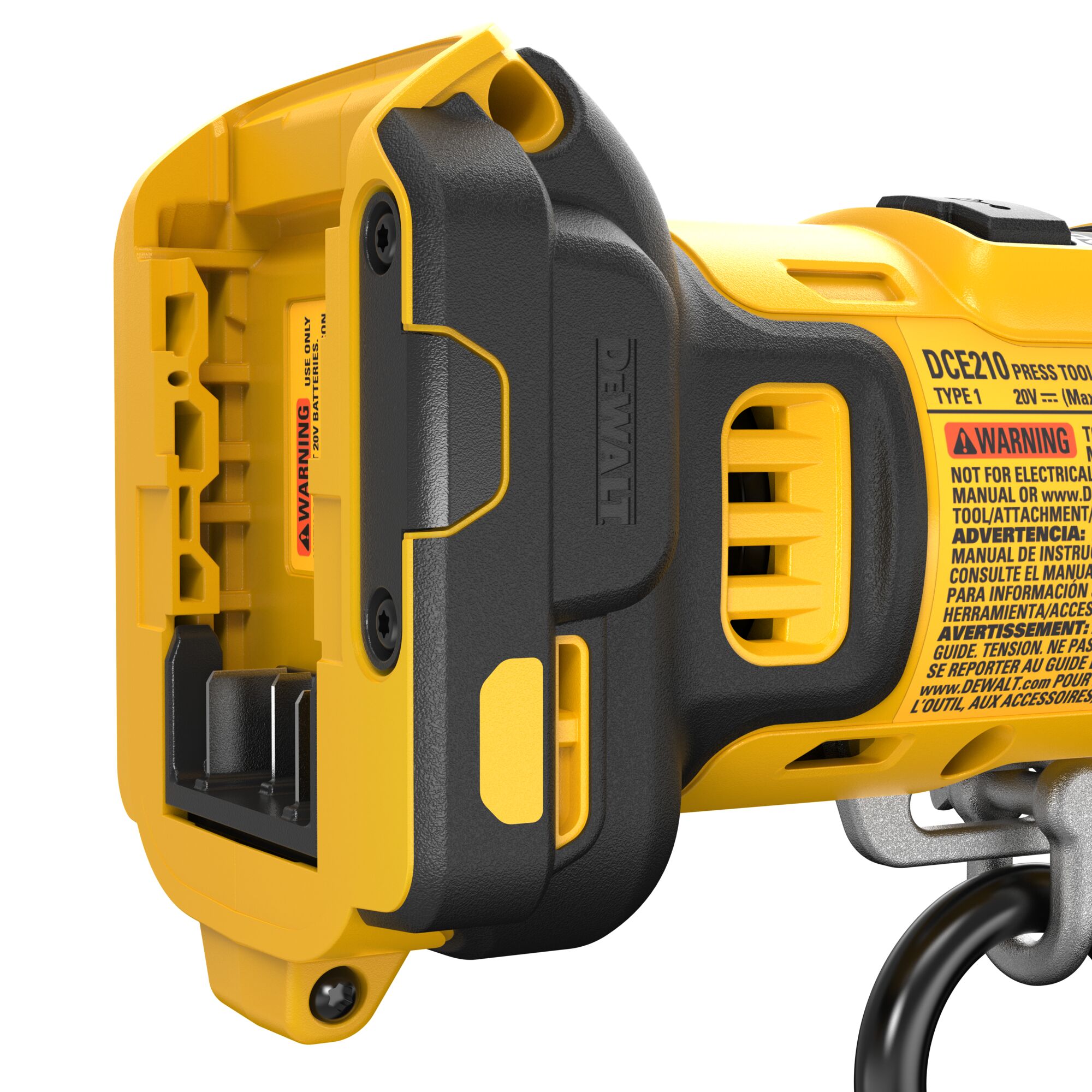 20V MAX Compact Press Tool Kit with CTS Jaws DEWALT