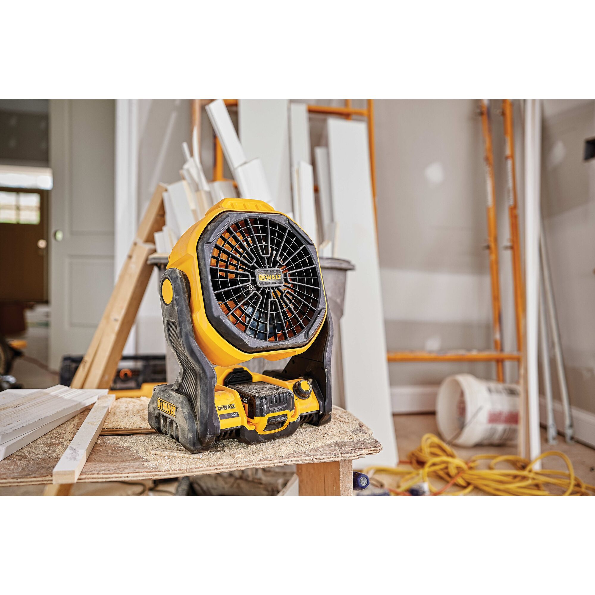 Dewalt cordless store jobsite fan