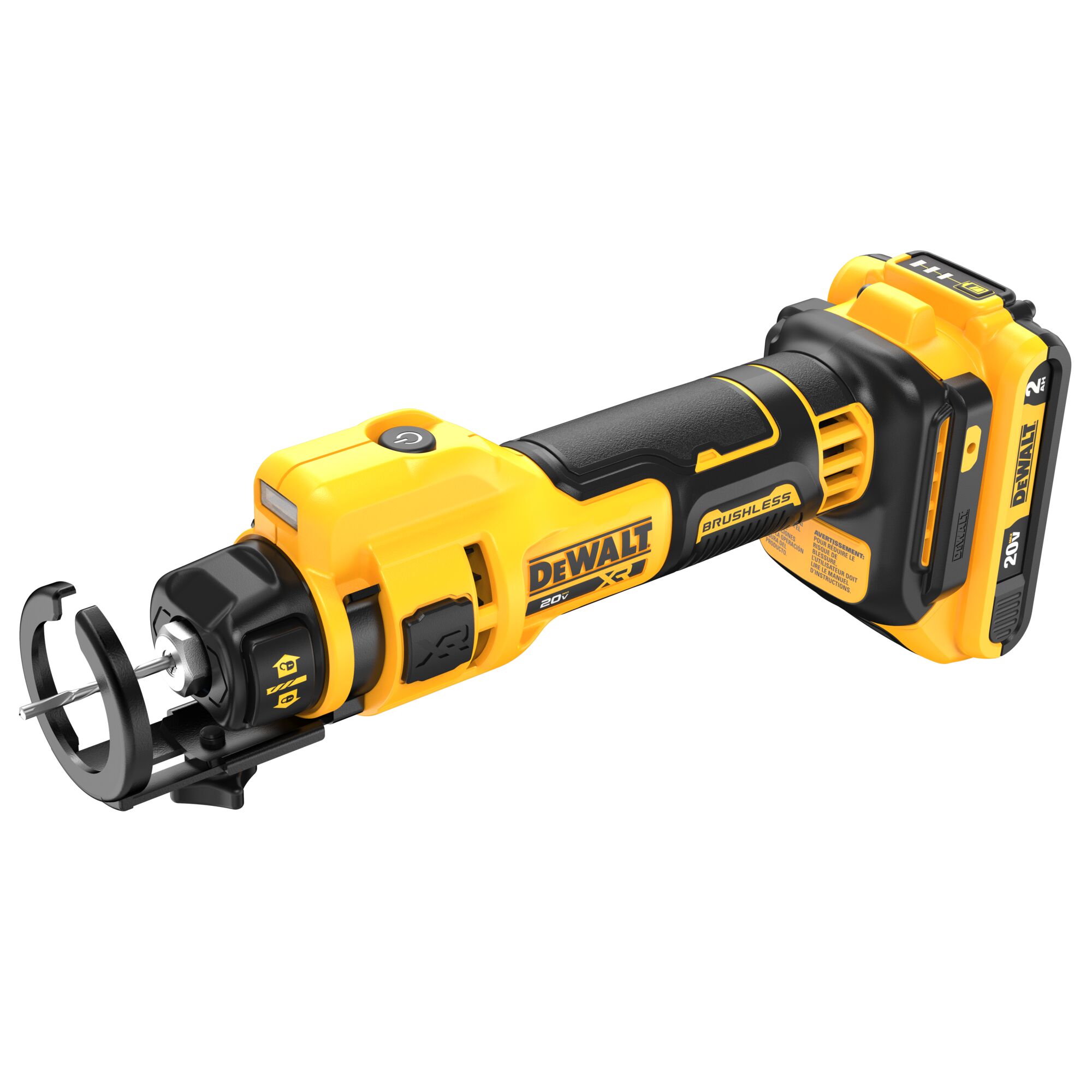 Dewalt drywall gun best sale and cut out tool