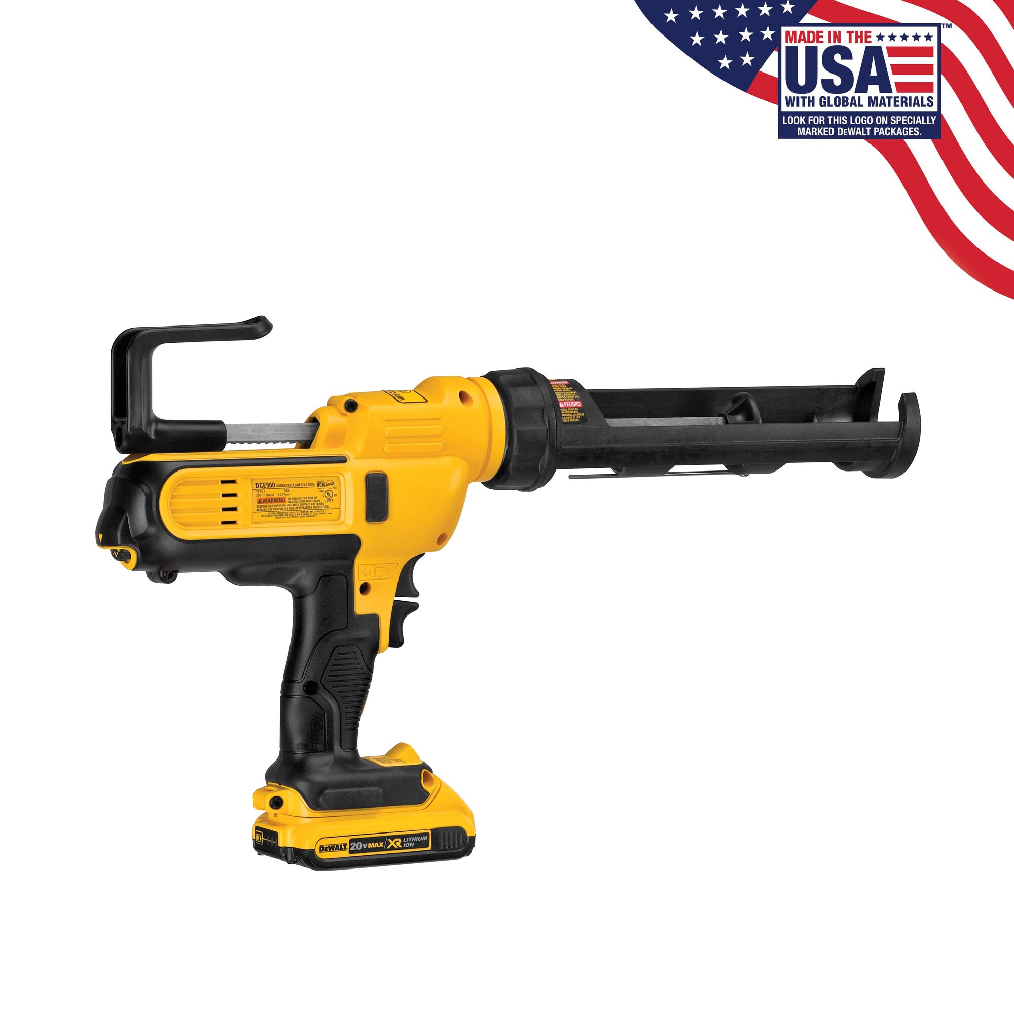 20V MAX 10oz 300ml Adhesive Gun Kit DEWALT