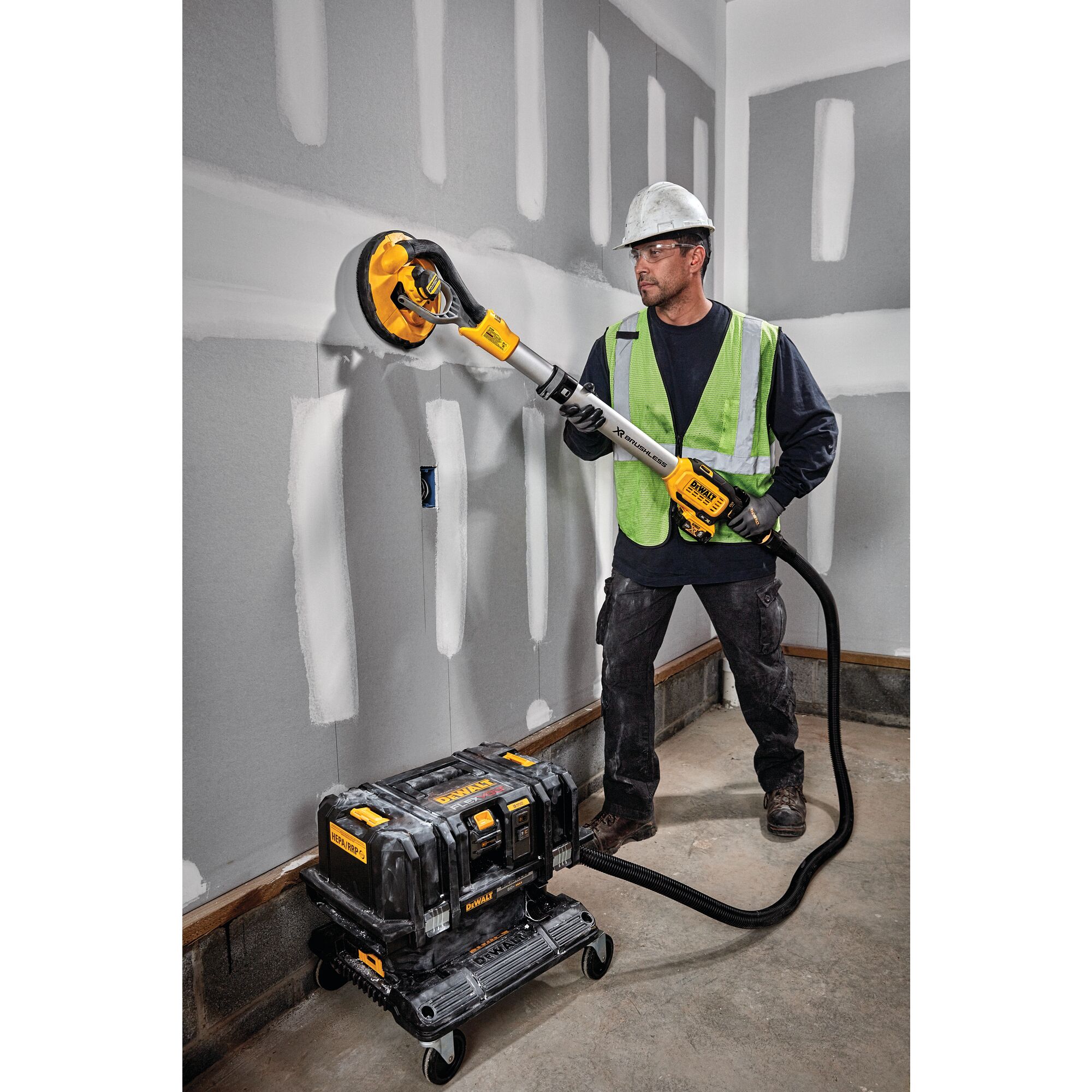 Drywall sander drill deals attachment