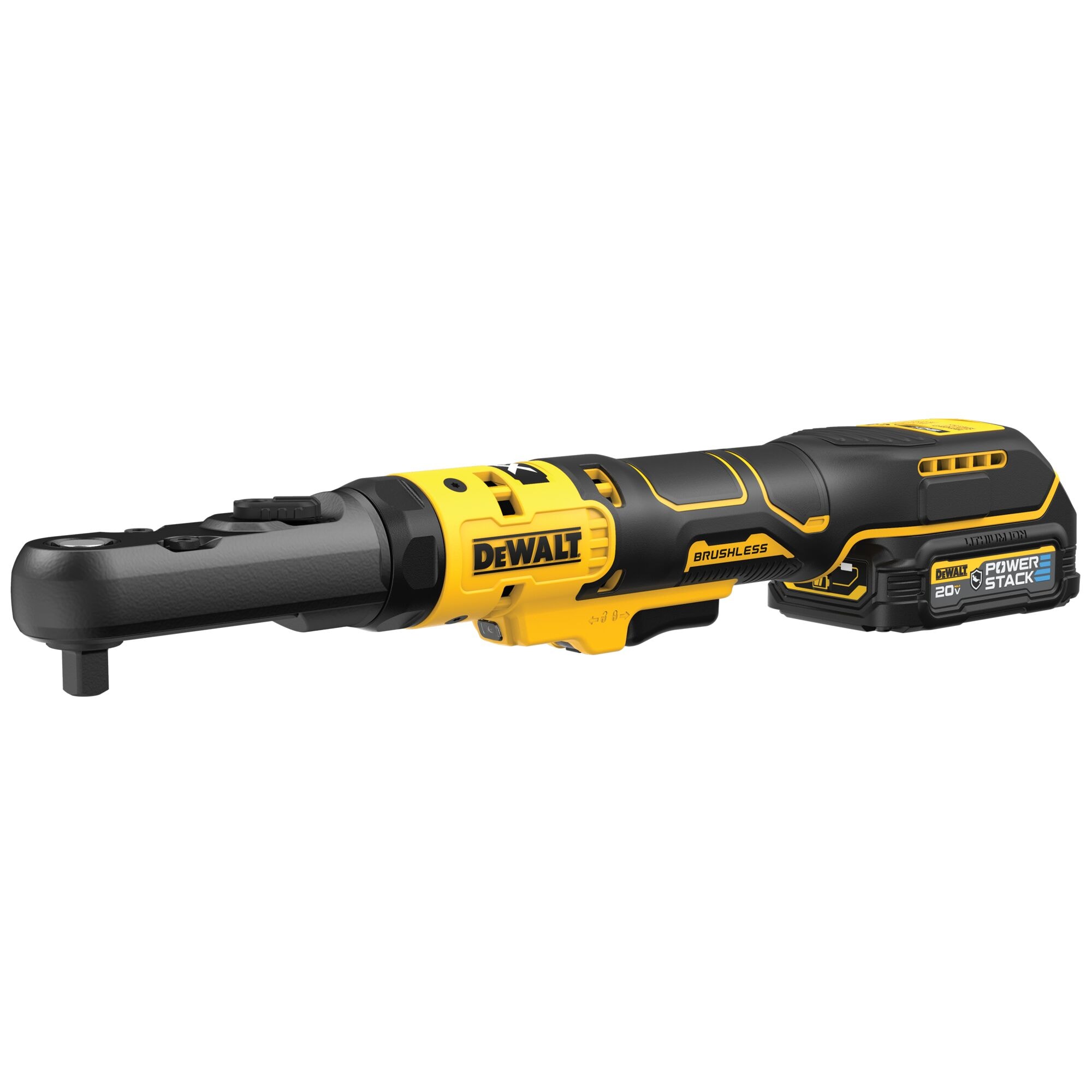 Battery ratchet deals dewalt