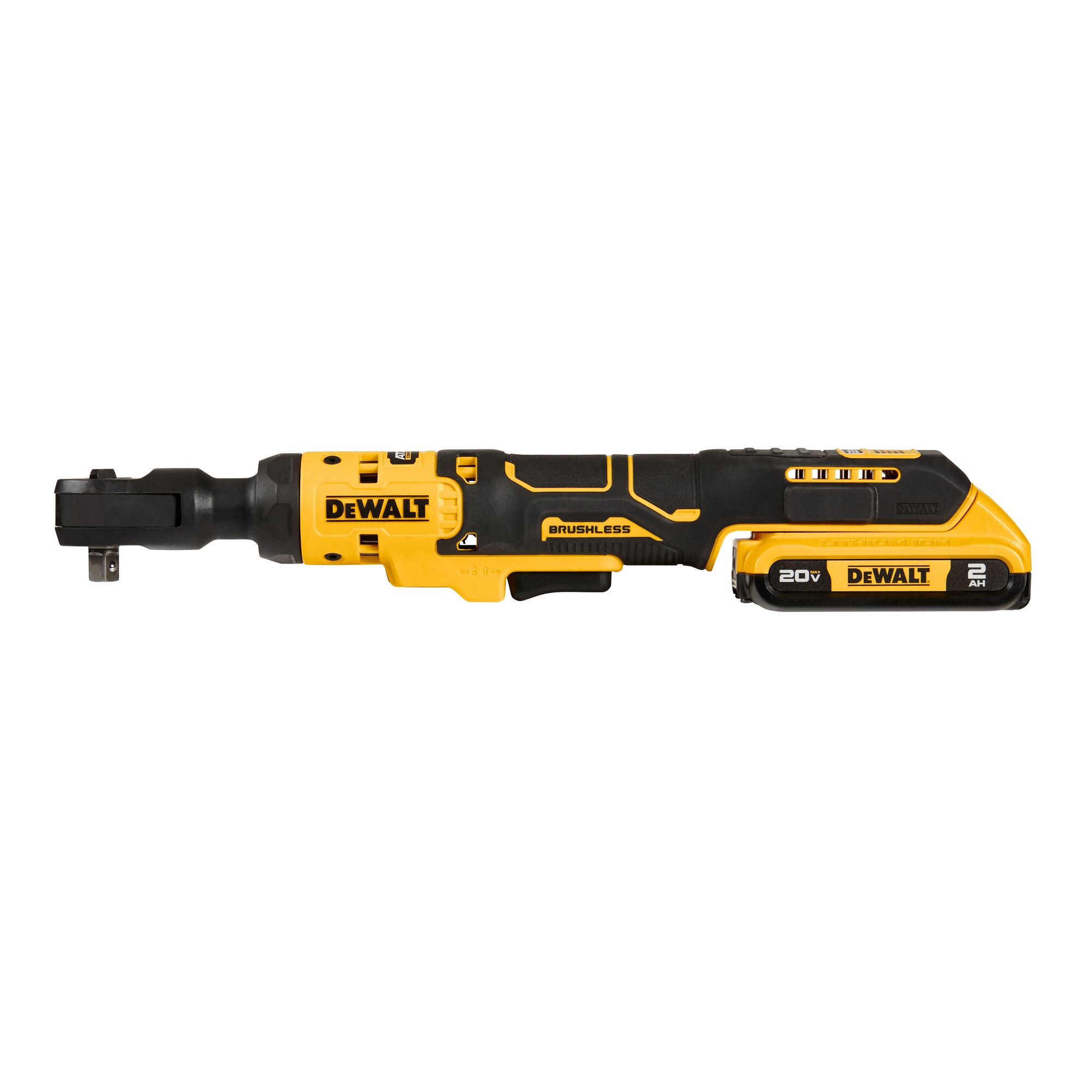 ATOMIC COMPACT SERIES 20V MAX Brushless 3 8 in. Ratchet Kit DEWALT