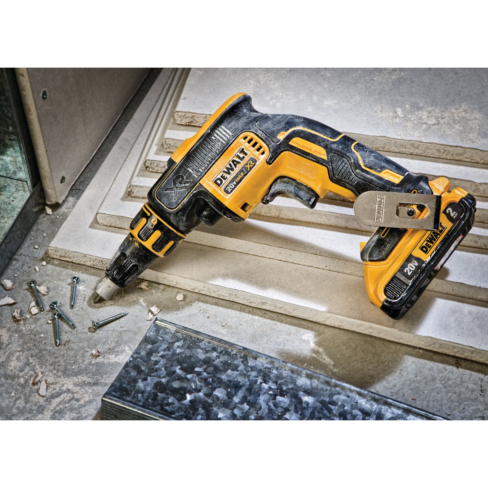 Dewalt stand discount up screw gun