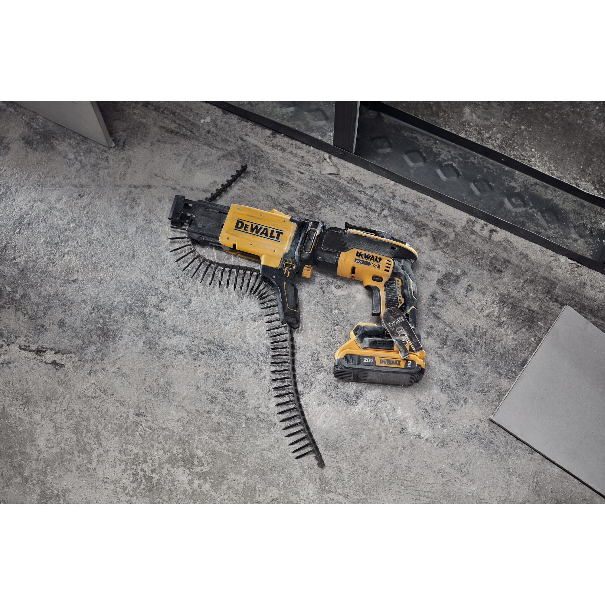 20V MAX XR Brushless Drywall Screwgun Kit 2.0Ah DEWALT