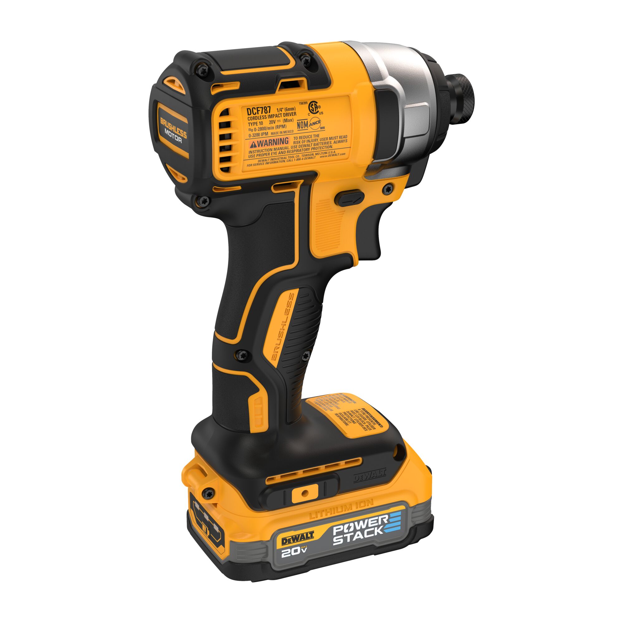 Dewalt impact driver discount dcf787