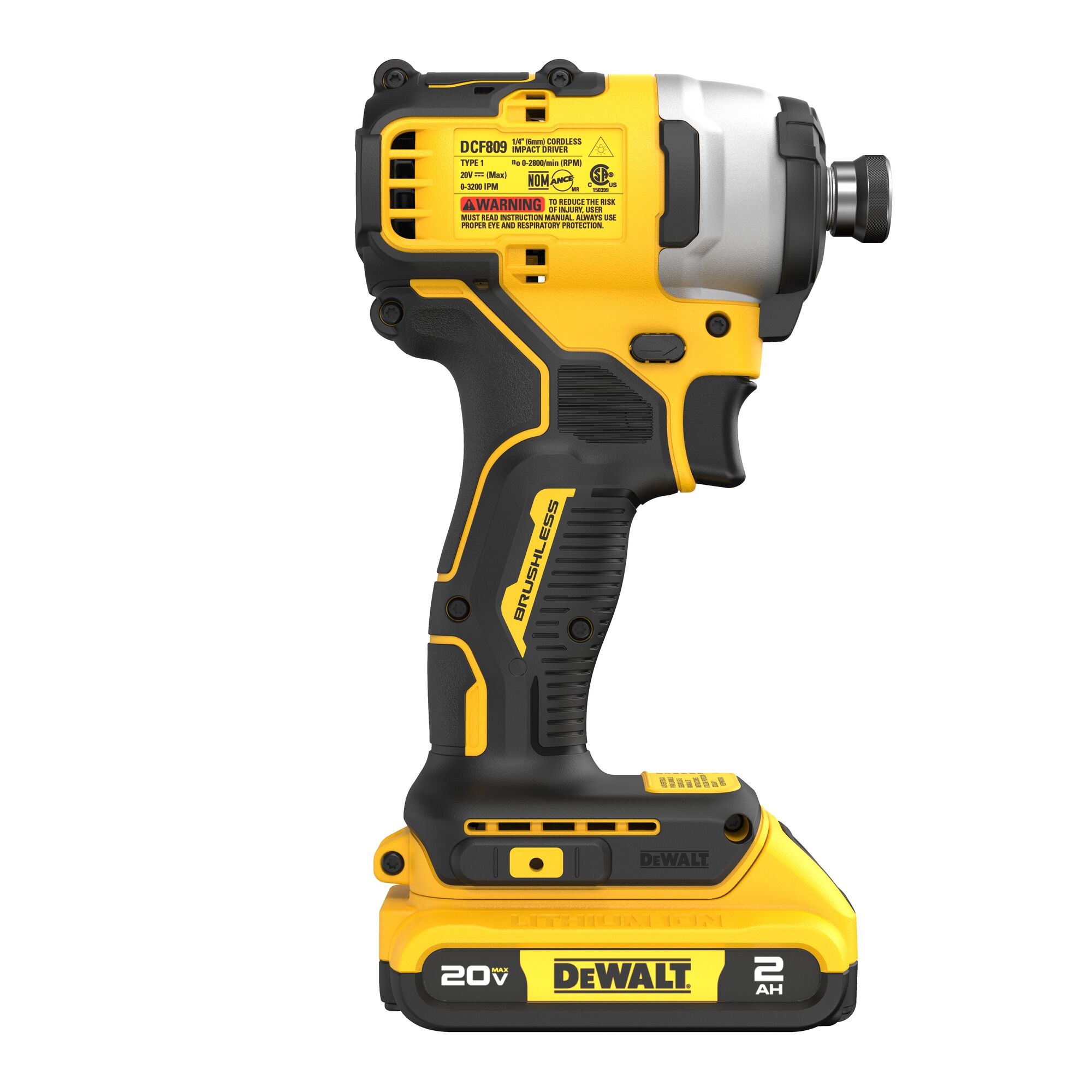 ATOMIC 20V MAX Brushless Cordless 1 4 in. Compact Impact Driver