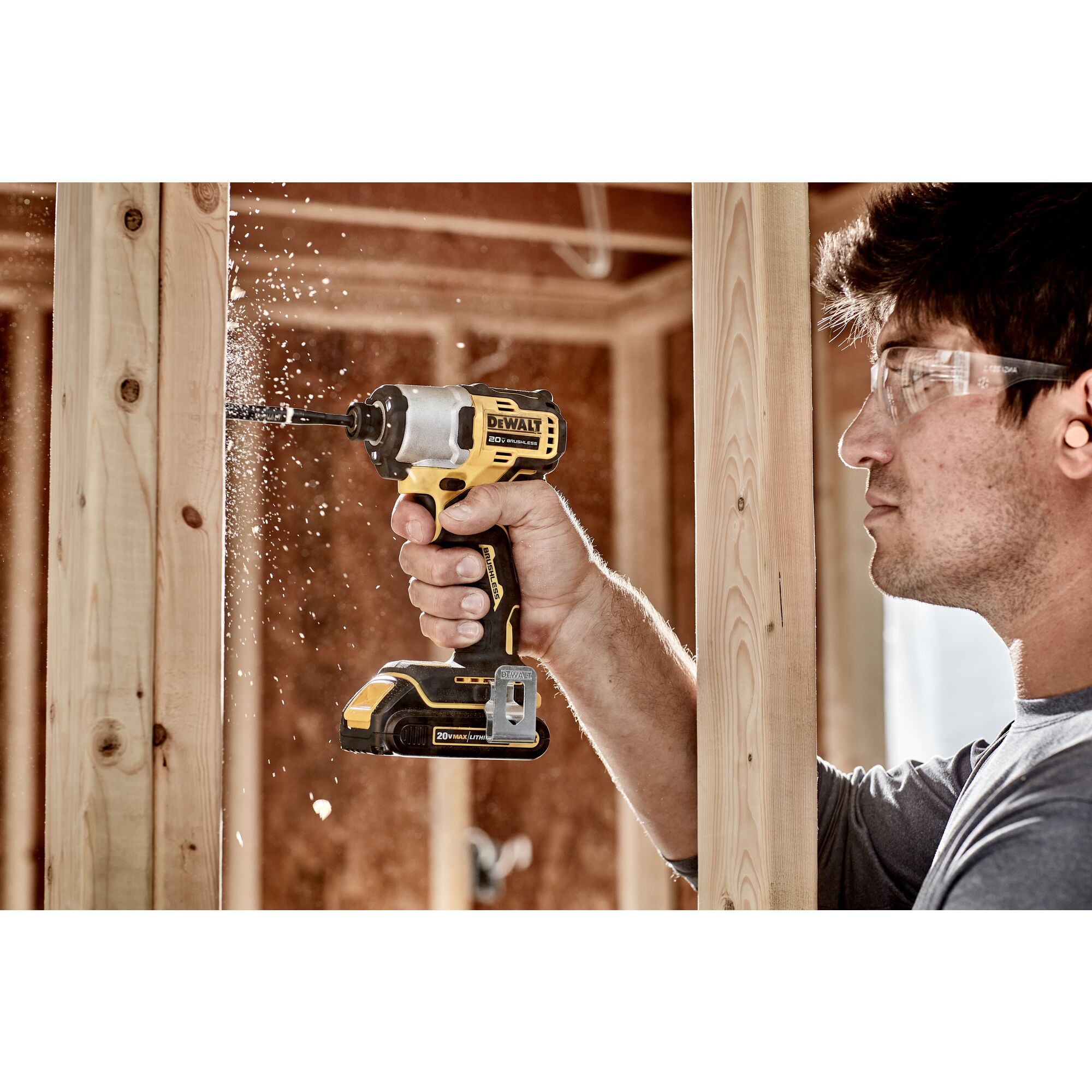 20V MAX Brushless Cordless 1 4 in. Impact Driver Tool Only DEWALT