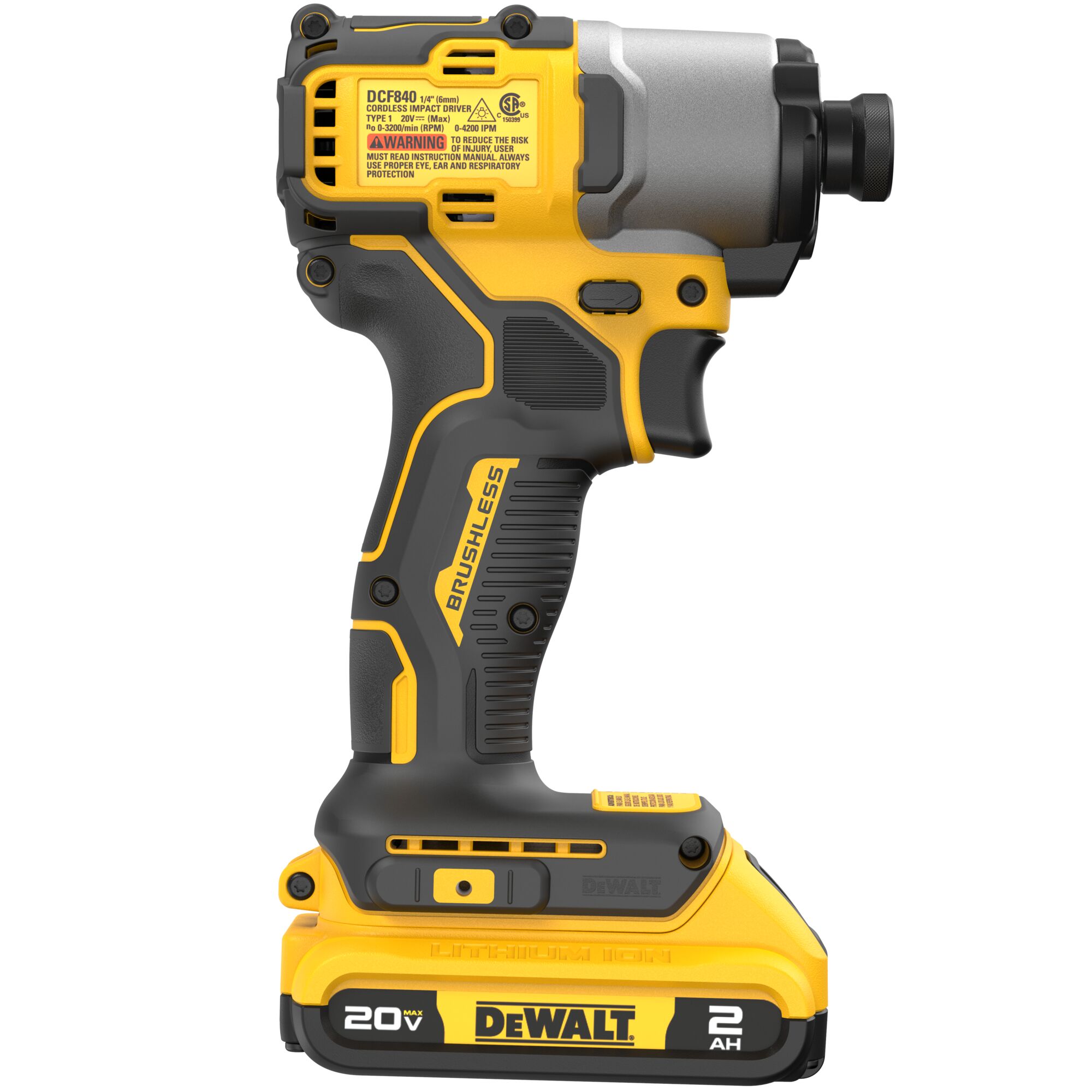 20V MAX Brushless Cordless 1 4 in. Impact Driver Kit DEWALT