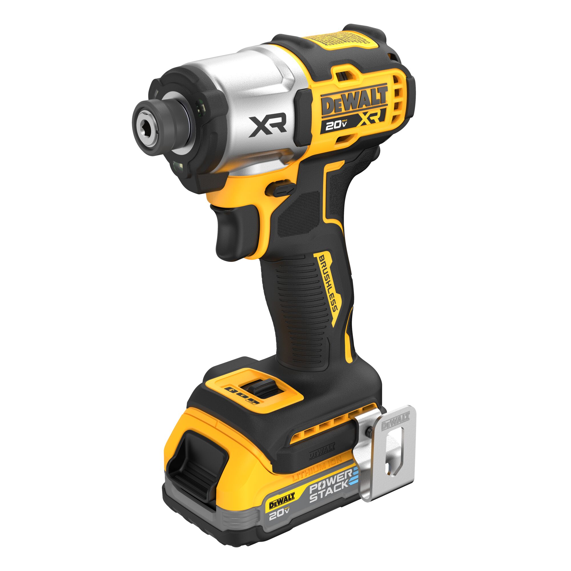 20V MAX XR 3 Speed 1 4 in. Impact Driver with DEWALT POWERSTACK